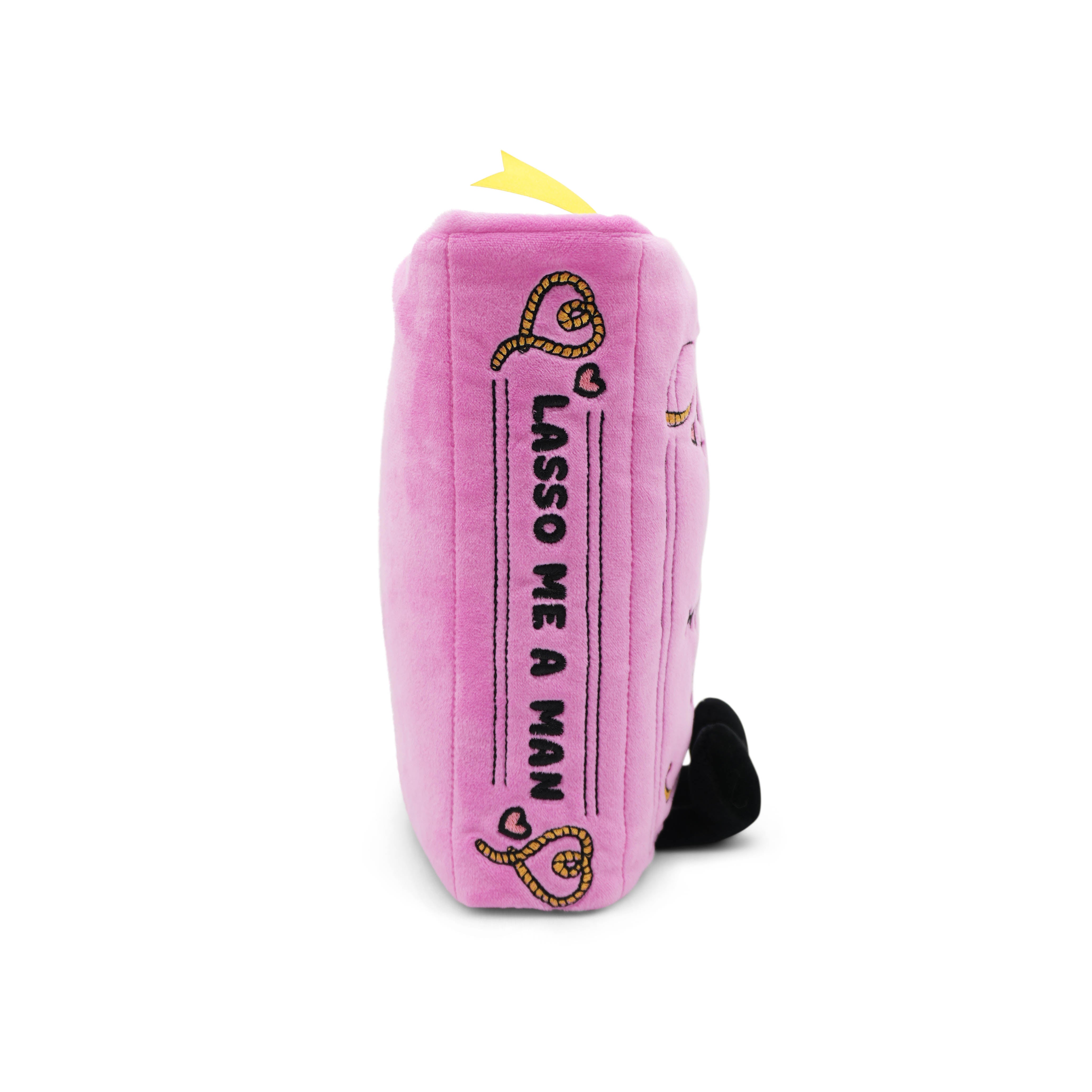 “I Like My Romances Set at the Rodeo” Book Plush