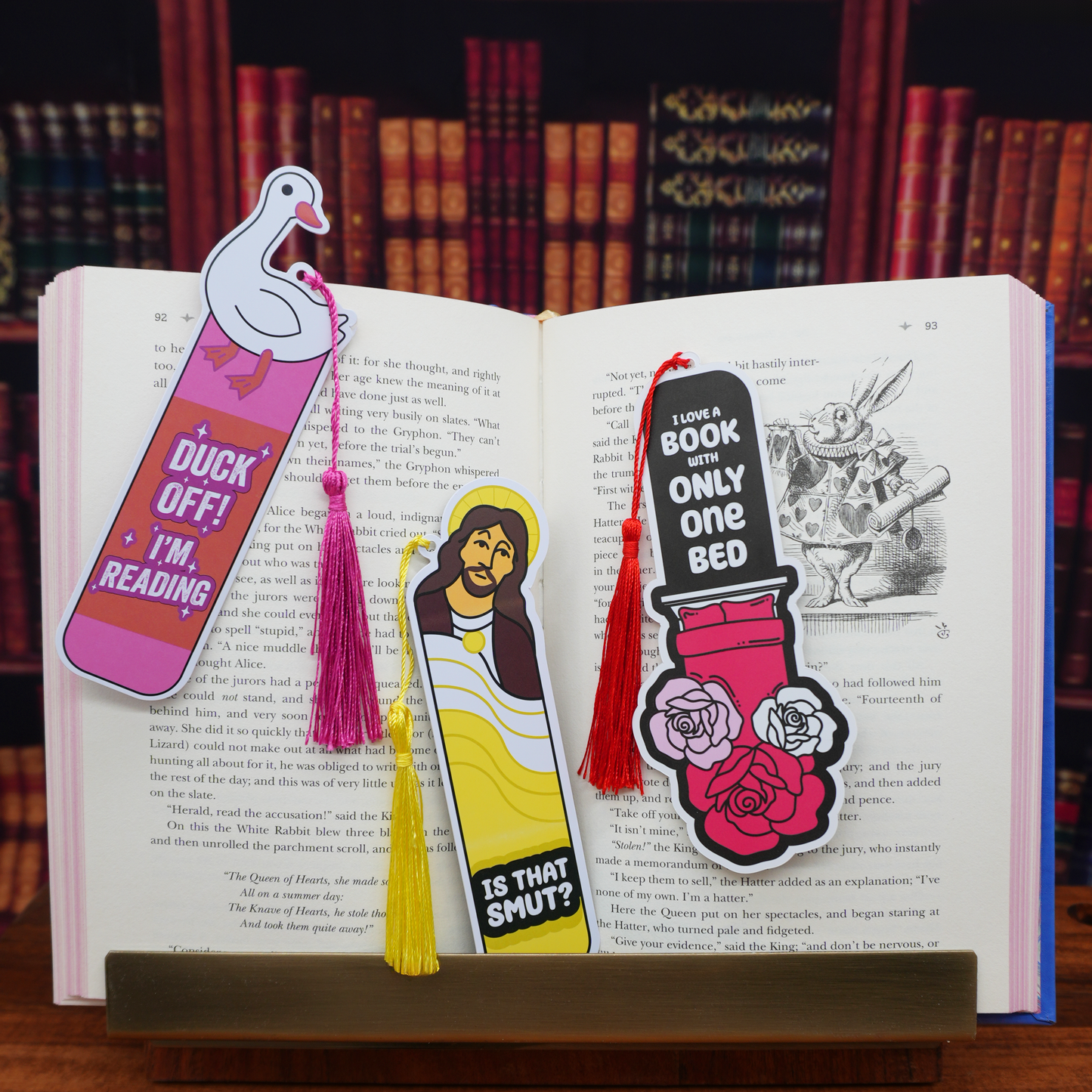 “Is That Smut?” Jesus is Watching Bookmark