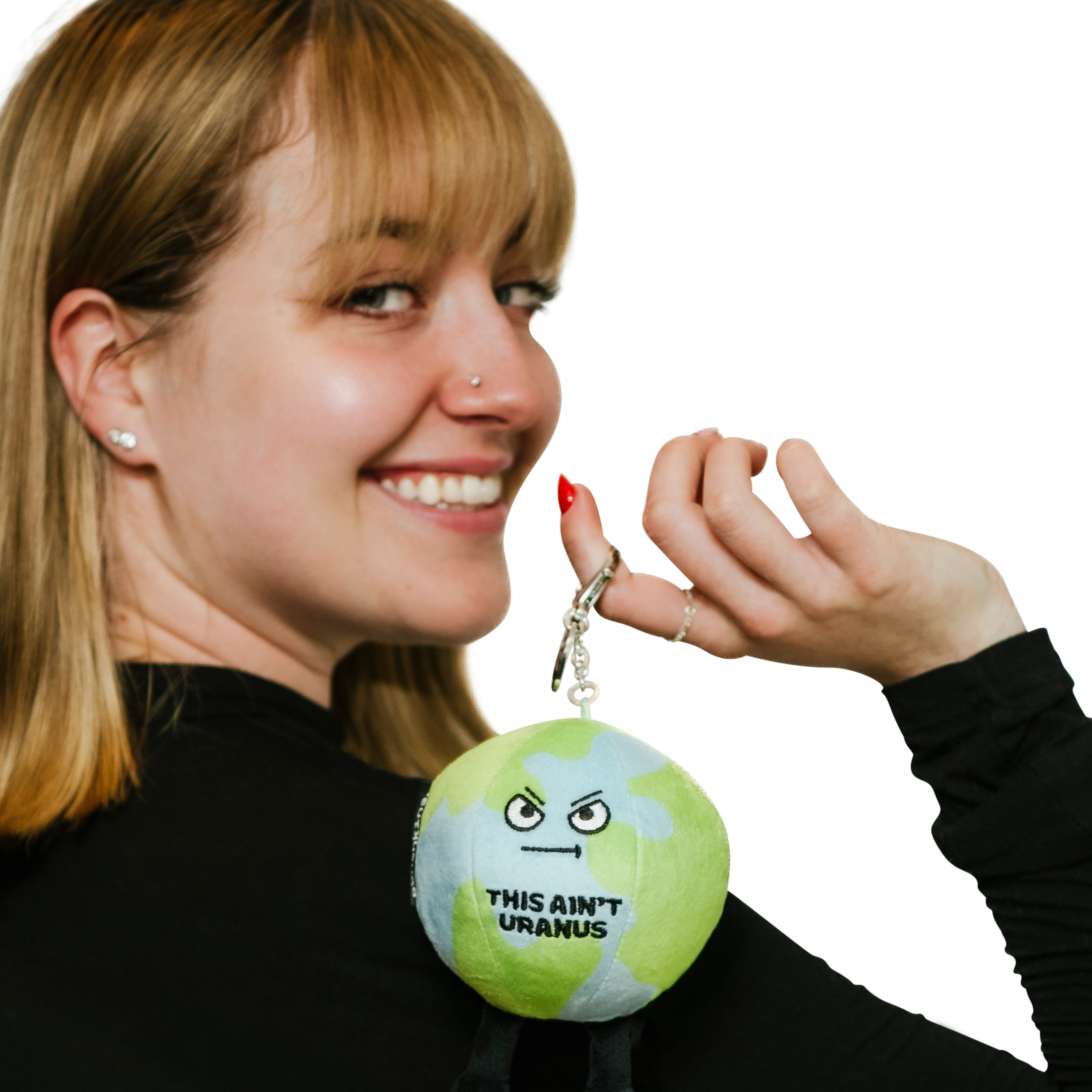 "This Ain't Uranus" Earth Bag Charm