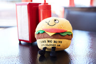 "I Like Big Buns & I Cannot Lie" Plush Hamburger