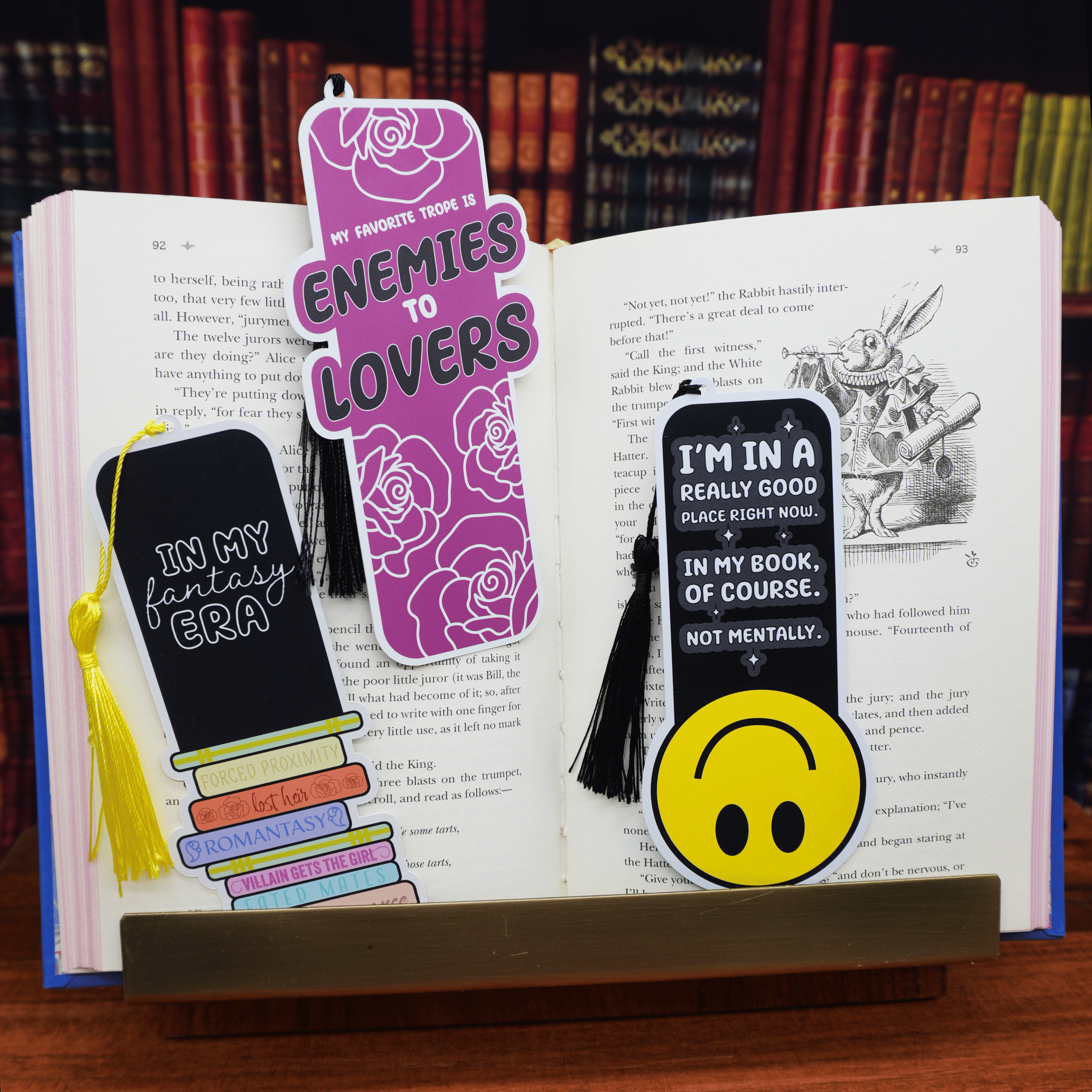 “I’m in a Really Good Place Right Now. In My Book, Of Course. Not Mentally” Bookmark