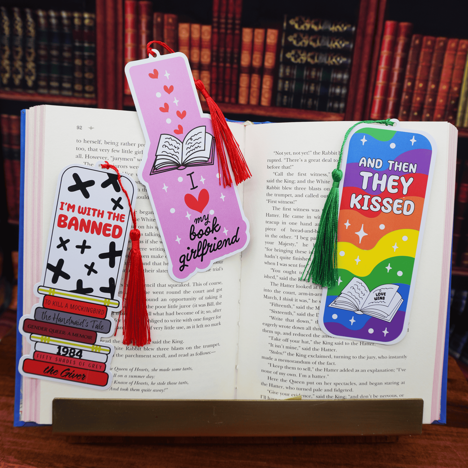 “I’m With the Banned” Bookmark