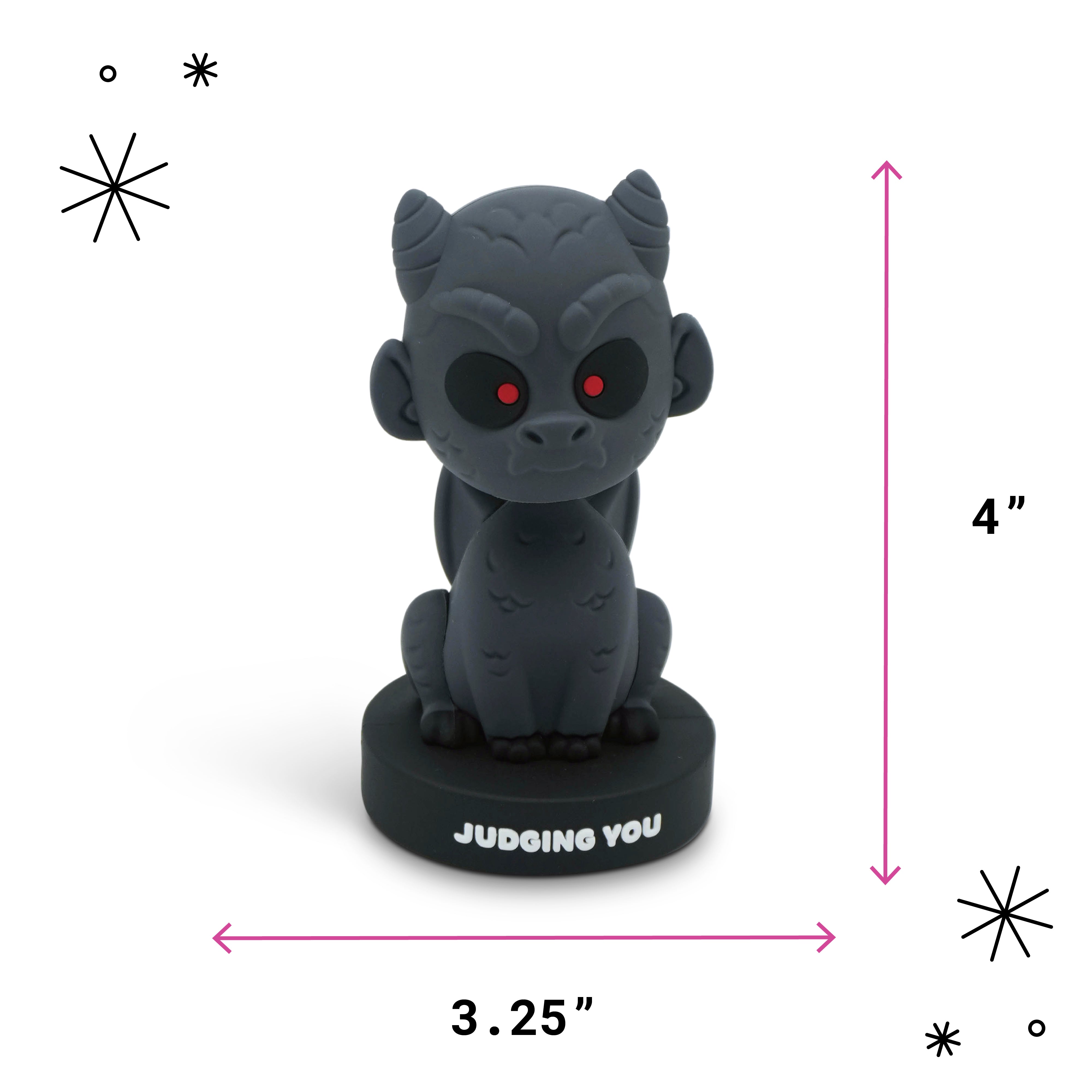 "Judging You" Gargoyle Bobblehead