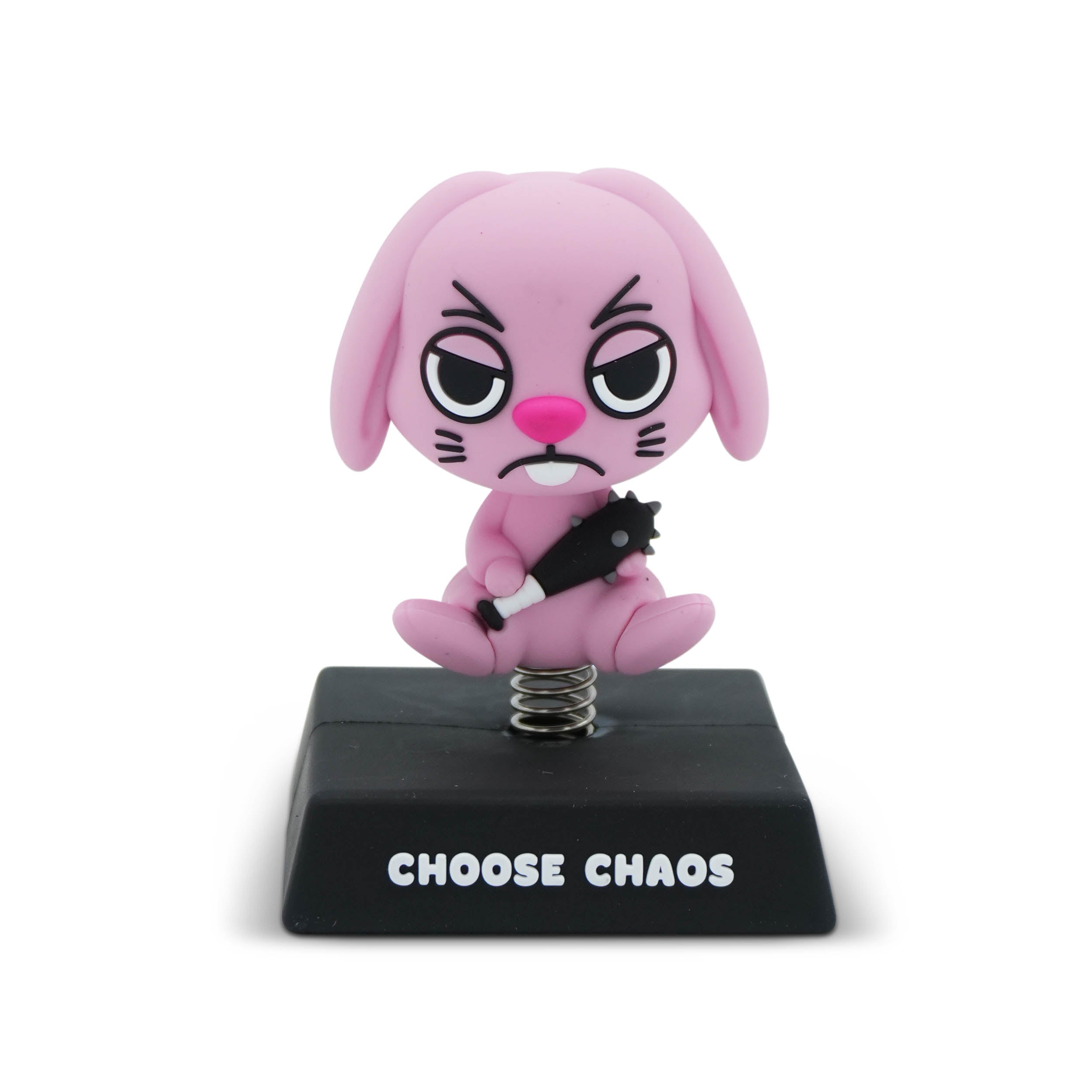 "Choose Chaos" Mad Bunny Spring Bobblehead