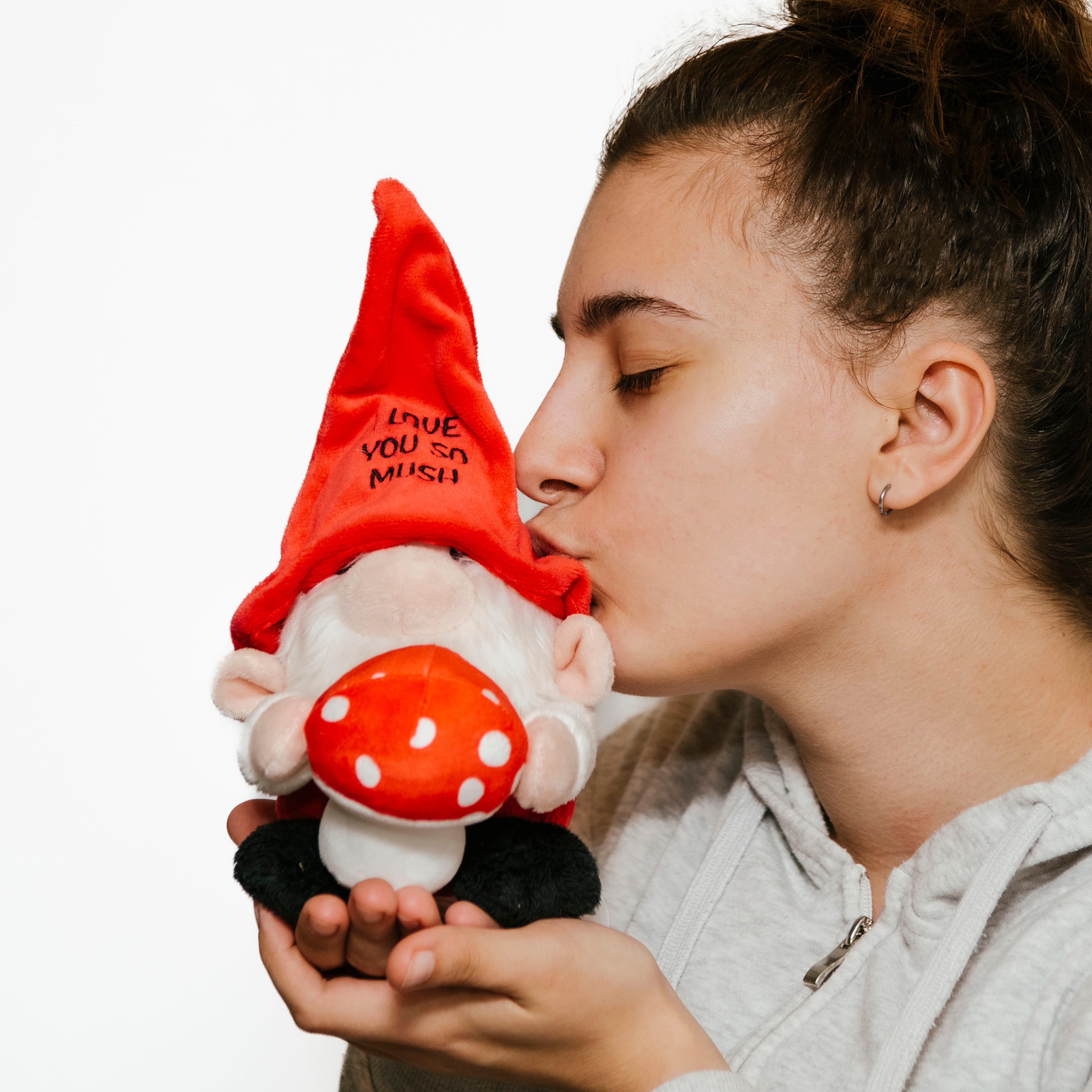 "I Love You So Mush" Plush Gnome