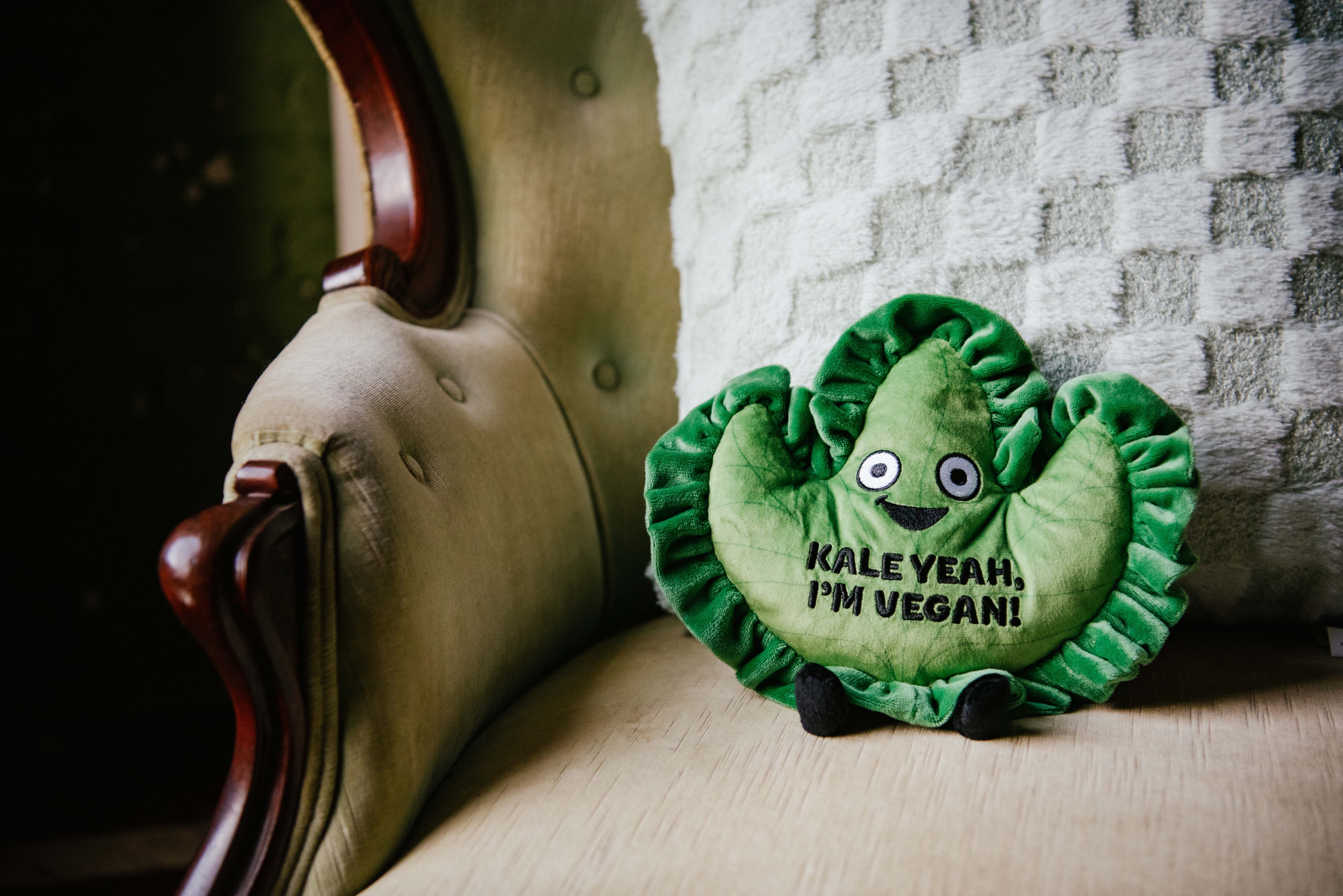 "Kale Yeah, I'm Vegan" Kale Plush