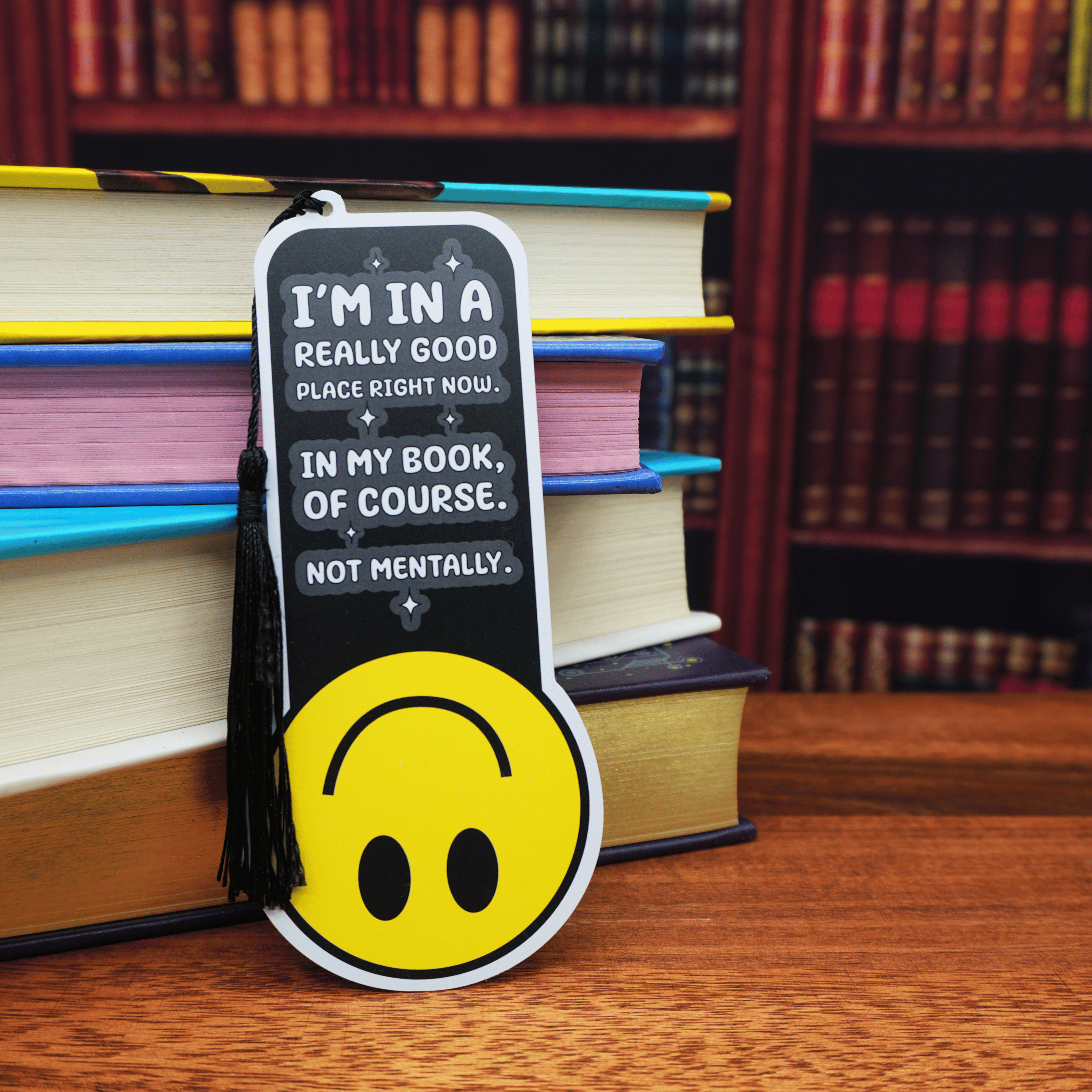 “I’m in a Really Good Place Right Now. In My Book, Of Course. Not Mentally” Bookmark