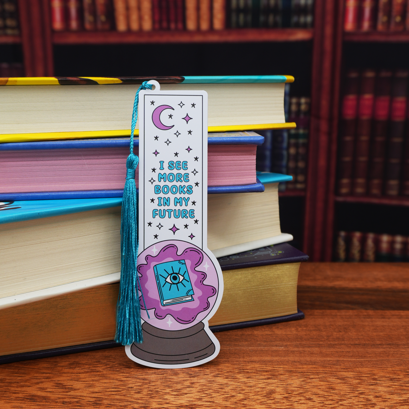“I See More Books in My Future” Bookmark