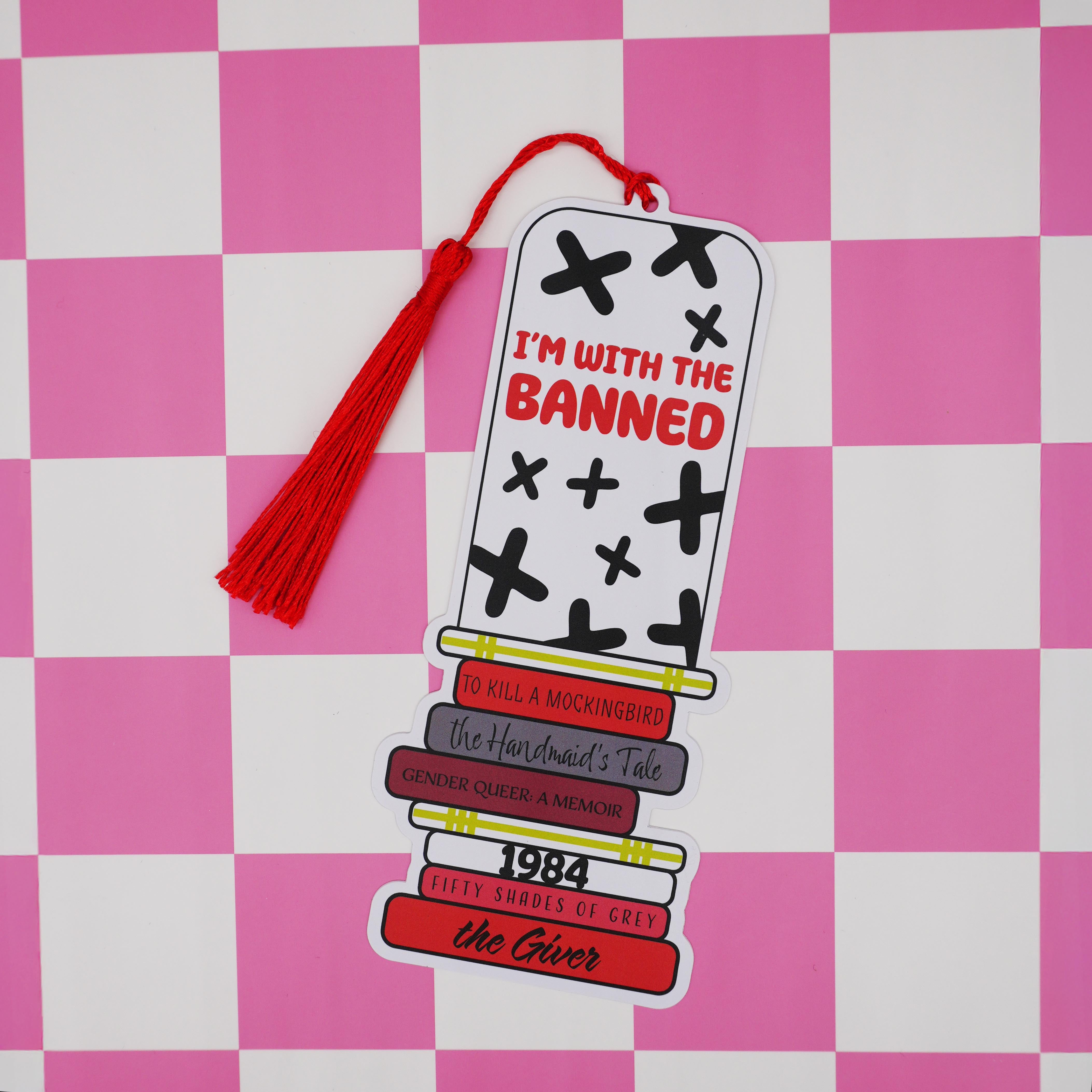 “I’m With the Banned” Bookmark