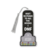“Rest in Peace to All the Books I DNF” Bookmark