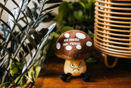 "No More Mr. Fungi" Mushroom Plush