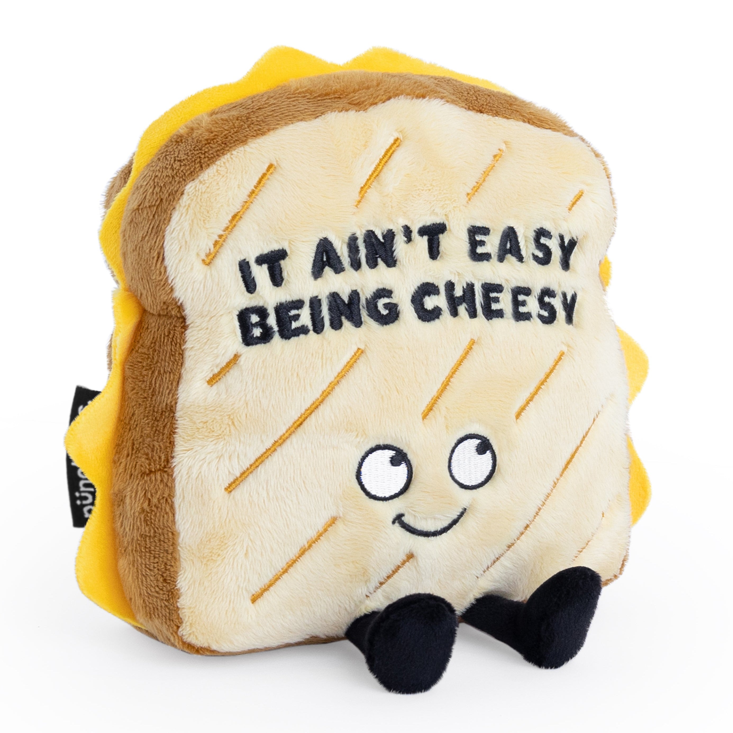 "It Ain't Easy Being Cheesy" Grilled Cheese Plush