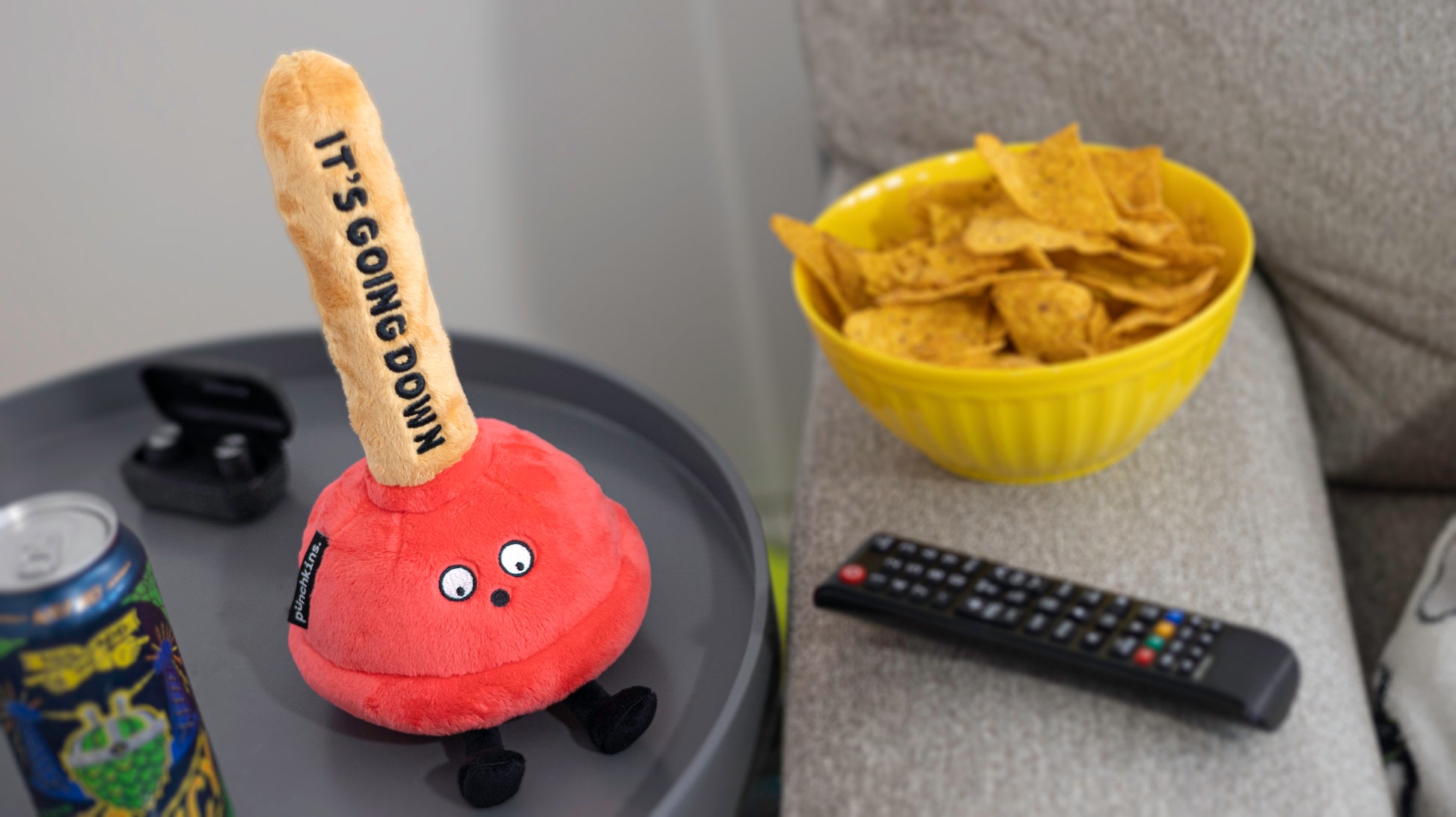 "It's Going Down" Plush Plunger