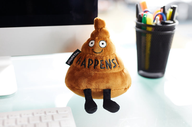 "Happens!" Poop Plush