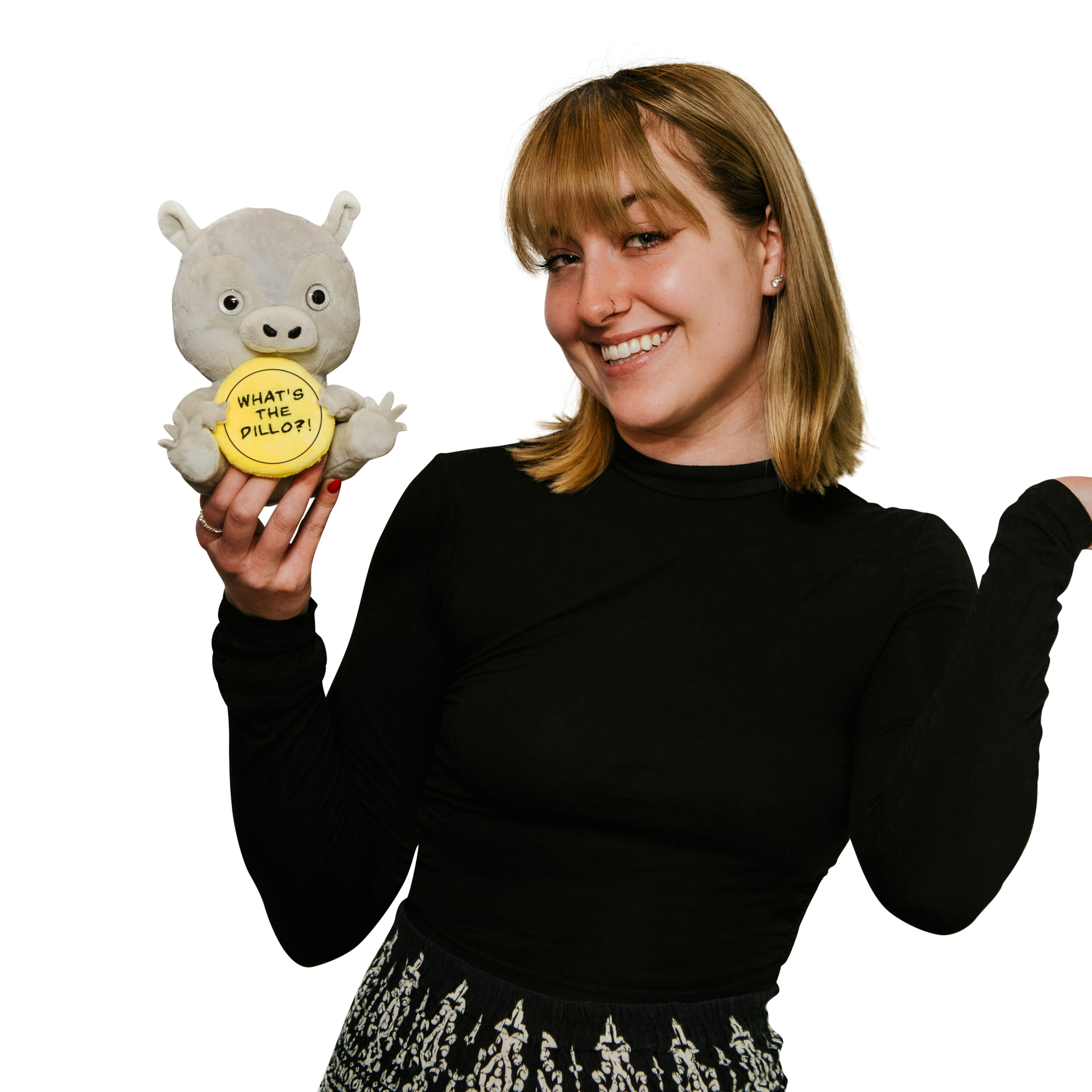 "What's the Dillo!?" Armadillo Plush