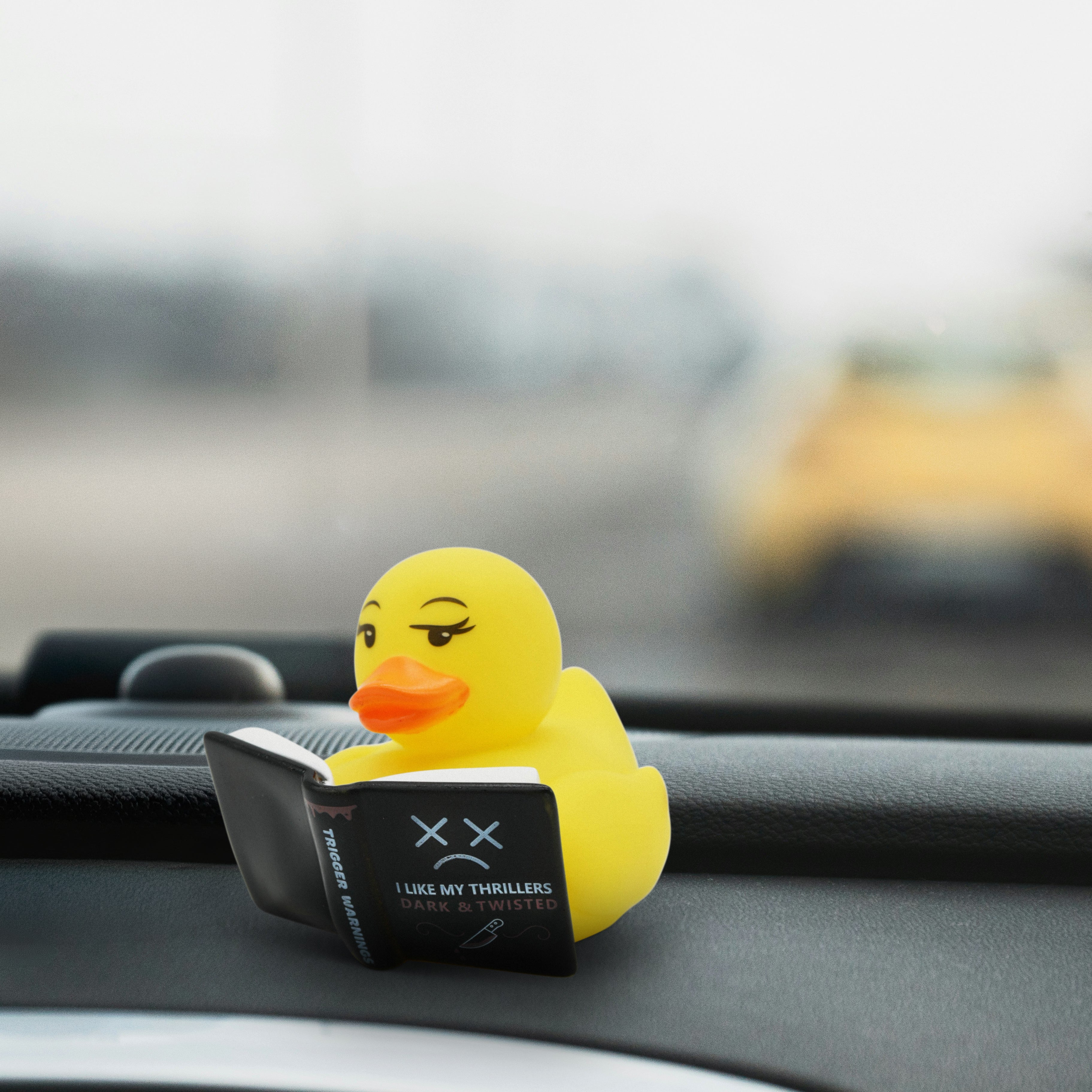 “I Like My Thrillers Dark & Twisted” Rubber Duck