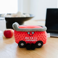 "Retail Therapy" Shopping Cart Plush