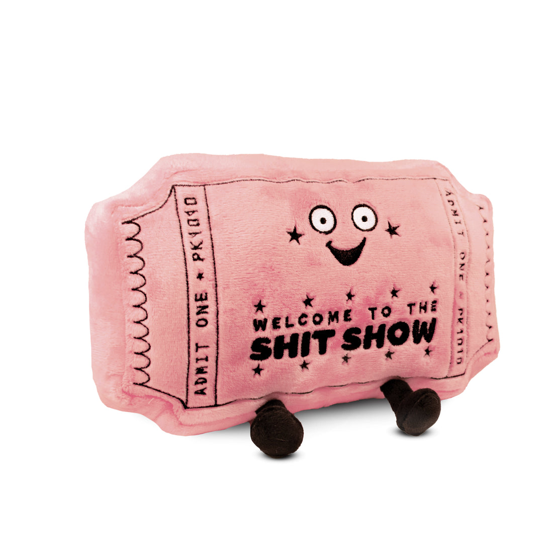&quot;Welcome to the Shit Show&quot; Ticket Plush