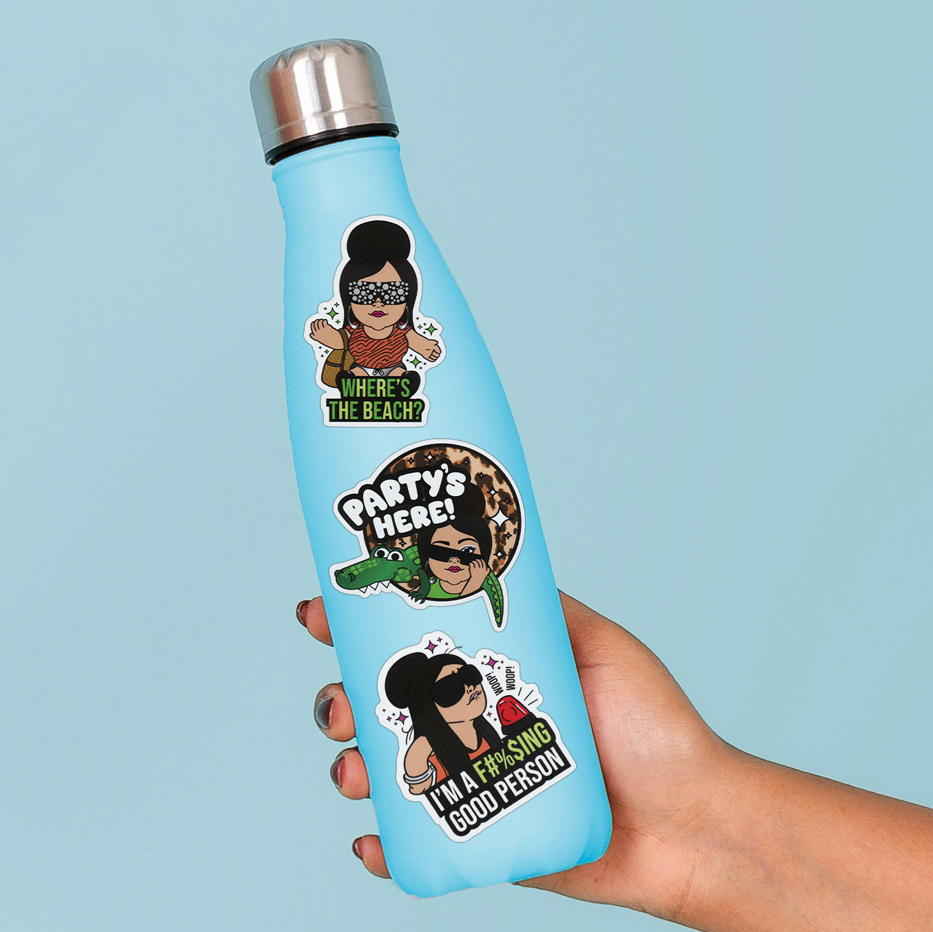 Funny Snooki Quote Stickers (3 Pack) - Officially Licensed