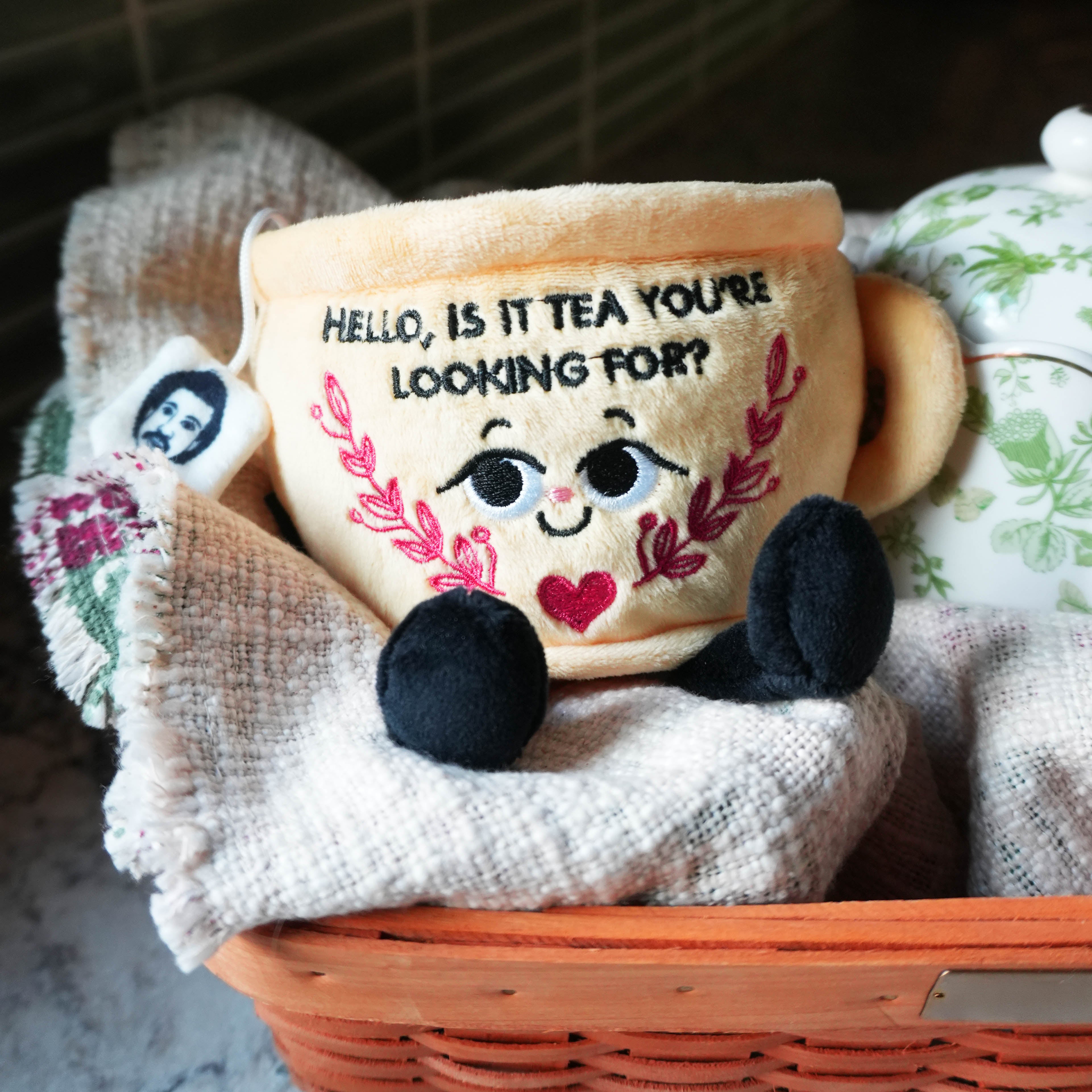 “Hello, Is It Tea You’re Looking For?” Teacup Plush