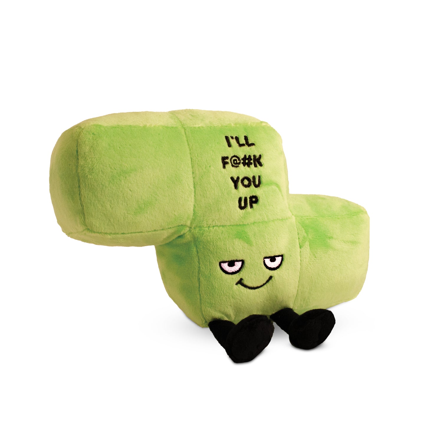 "I'll F@#k You Up" Block Plush