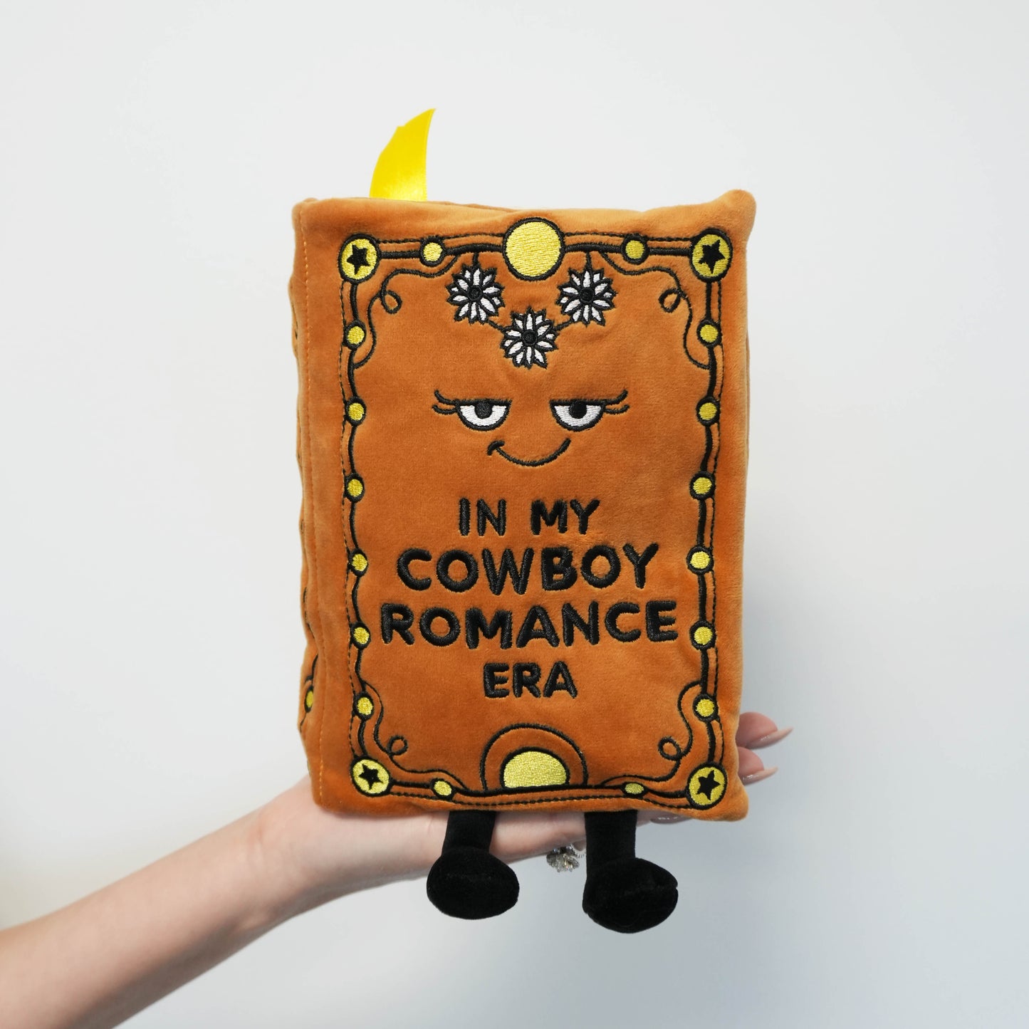 “In My Cowboy Romance Era” Book Plush
