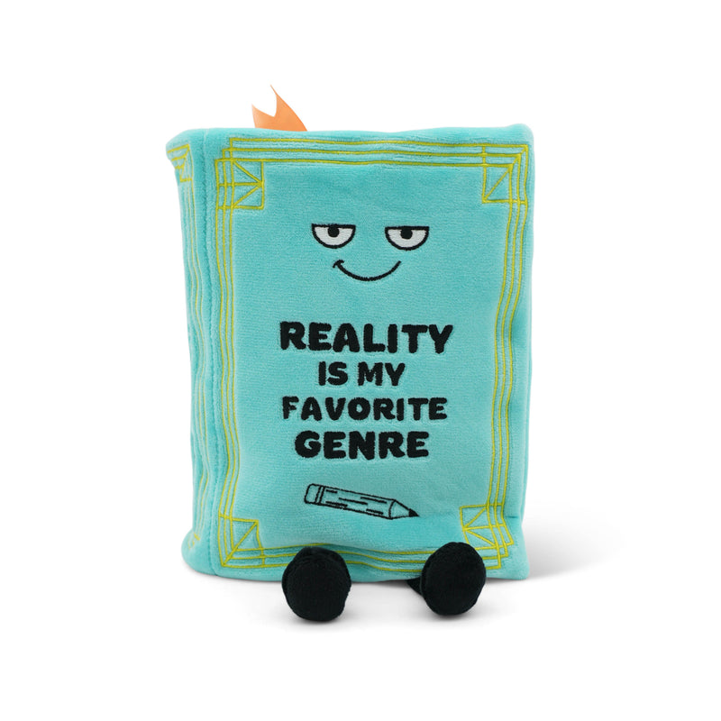 “Reality is My Favorite Genre” Non-Fiction Book Plush”