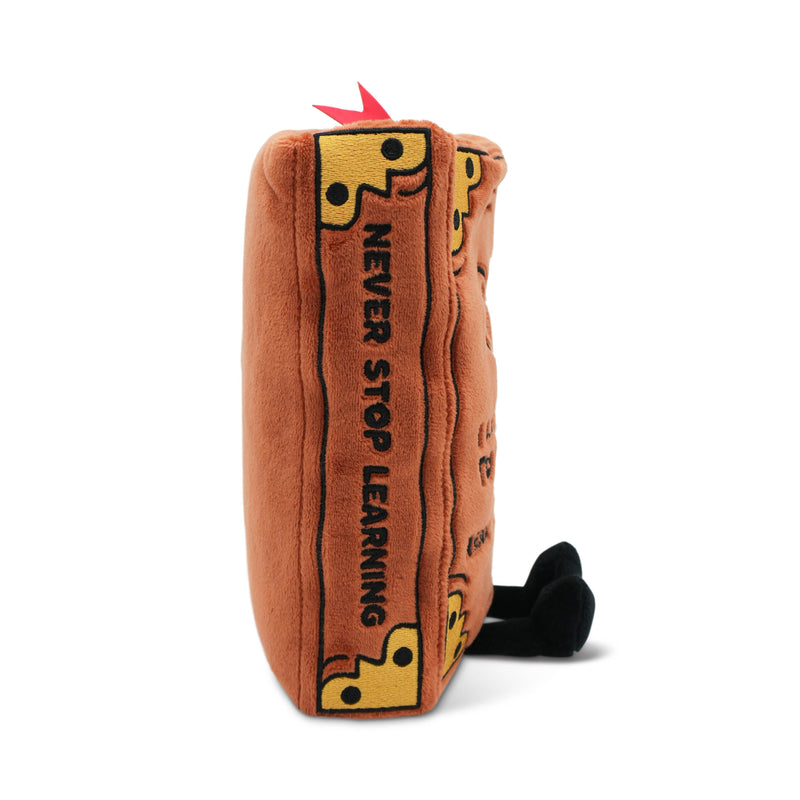 “I Like My Books to Teach Me Things the Real World Can’t” Non-fiction Book Plush