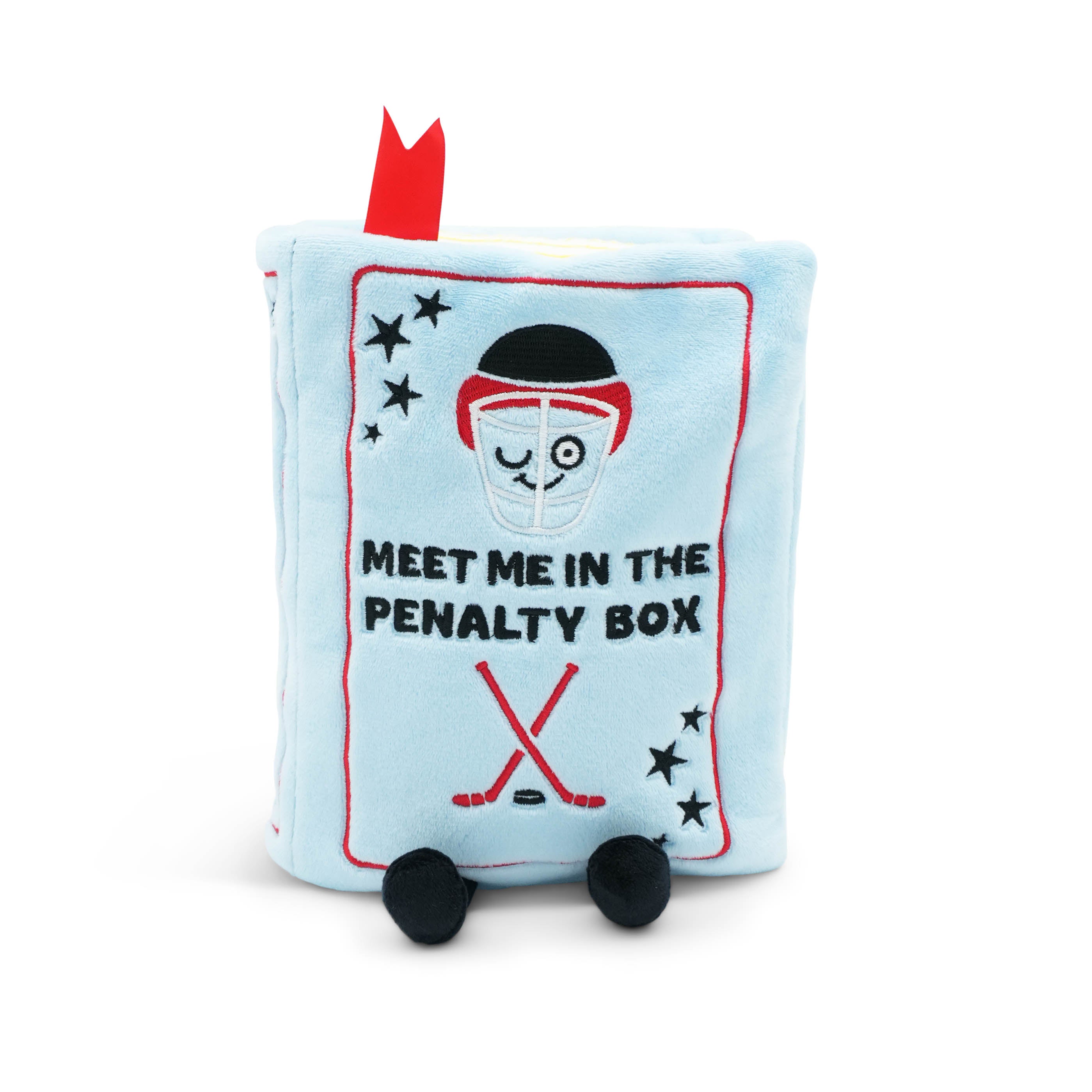 "Meet Me in the Penalty Box" Hockey Book Plush