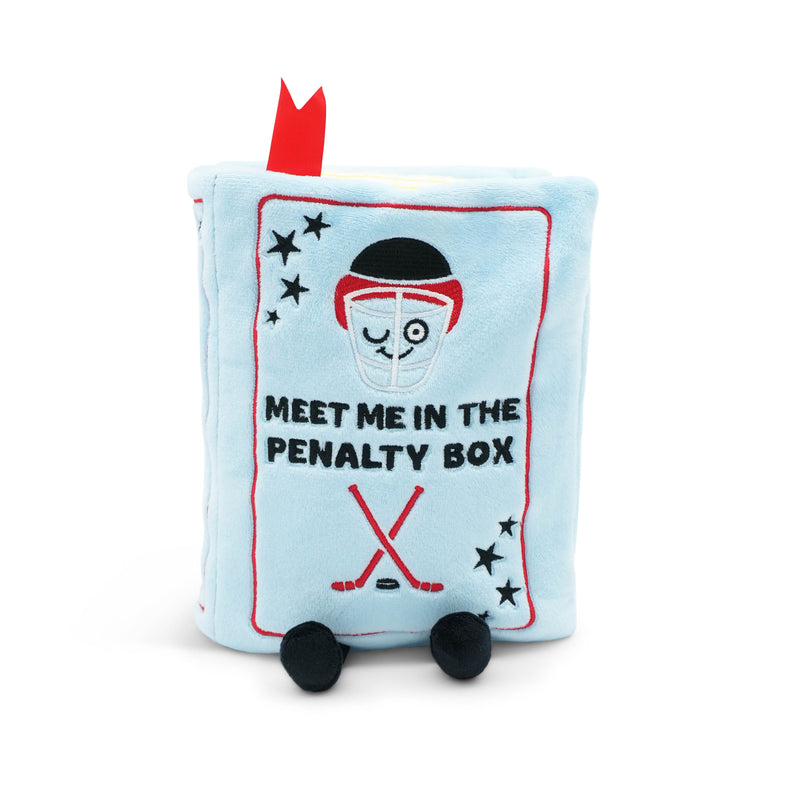 "Meet Me in the Penalty Box" Hockey Book Plush
