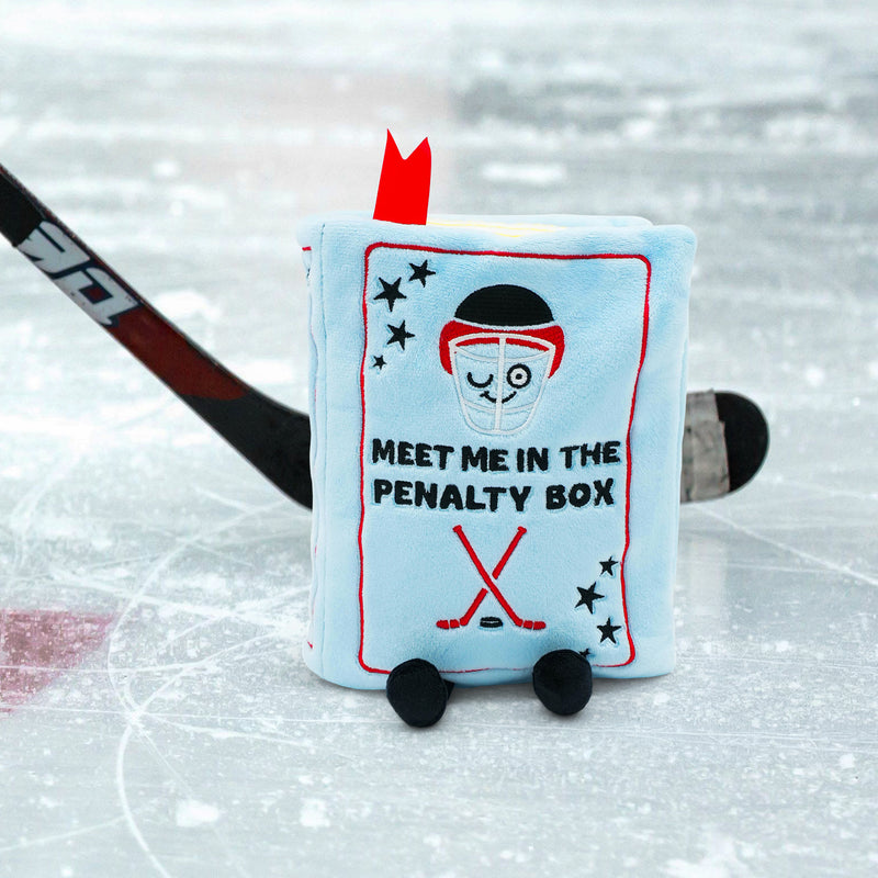 "Meet Me in the Penalty Box" Hockey Book Plush