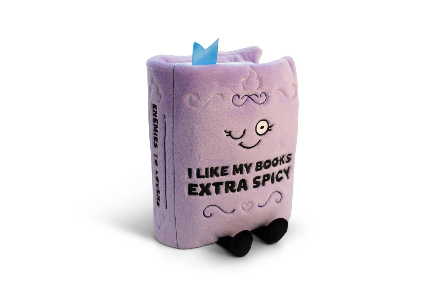 "I Like My Books Extra Spicy" Book Plush