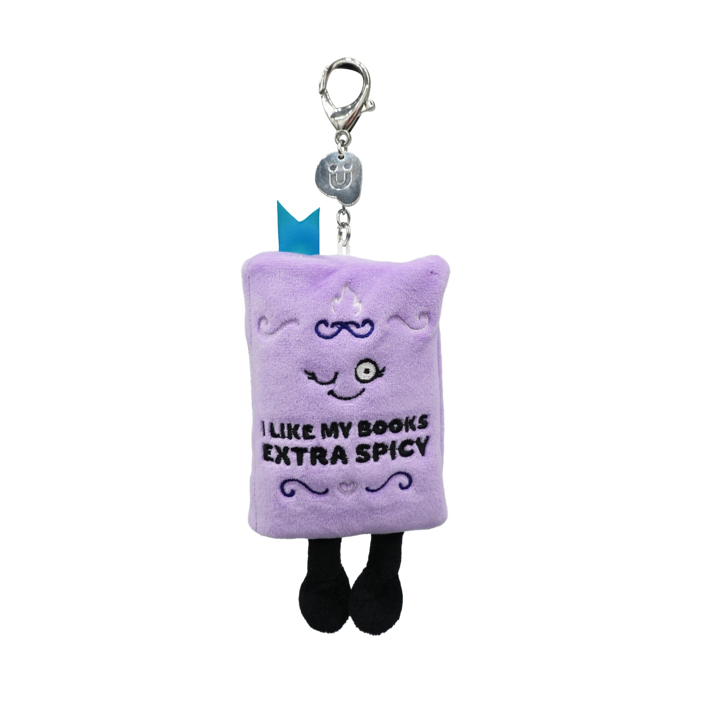 “I Like My Books Extra Spicy” Book Bag Charm