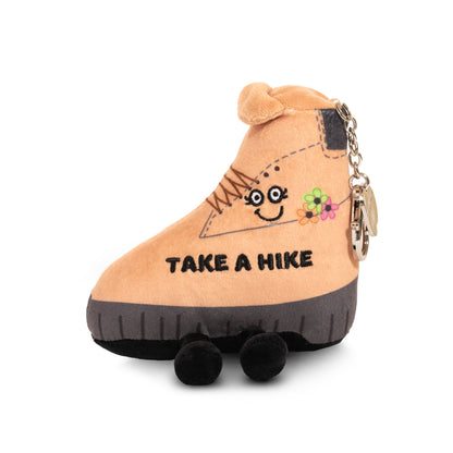 &quot;Take a Hike&quot; Hiking Boot Plush Bag Charm