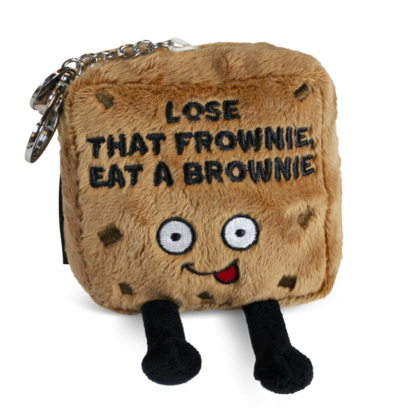"Lose That Frownie, Eat a Brownie" Brownie Bag Charm