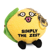 "Simply the Zest" Lemon Plush Bag Charm