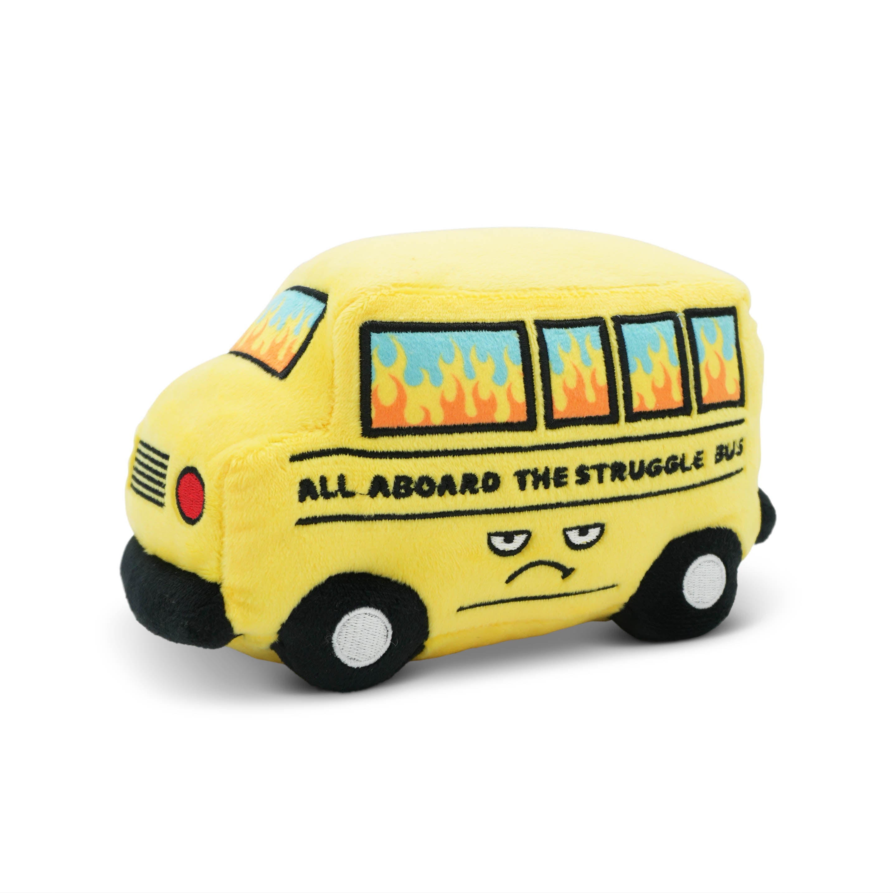 “All Aboard the Struggle Bus” Bus Plush