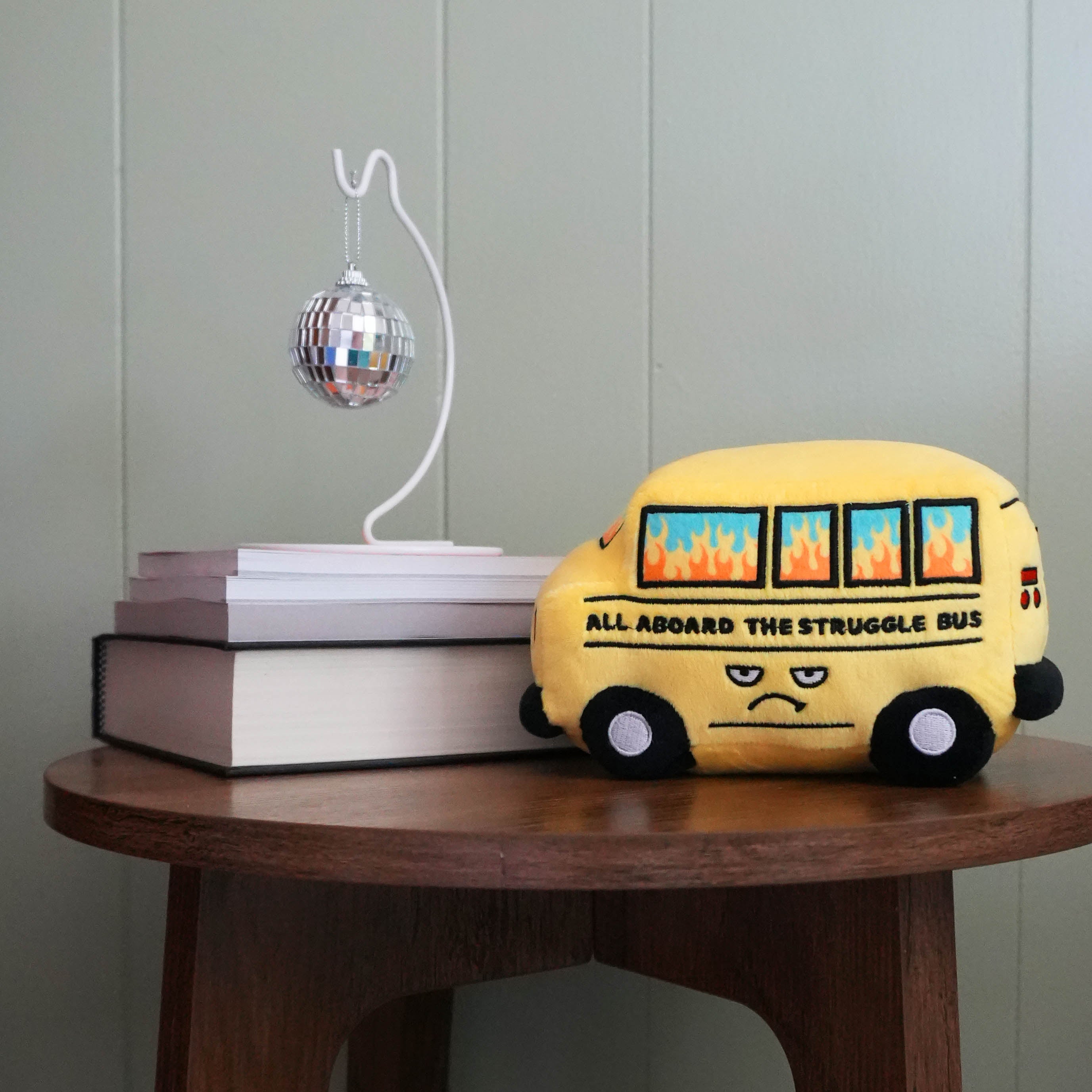 “All Aboard the Struggle Bus” Bus Plush