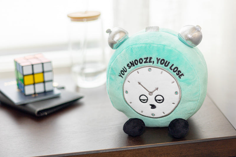 "You Snooze - You Lose" Alarm Clock Plush