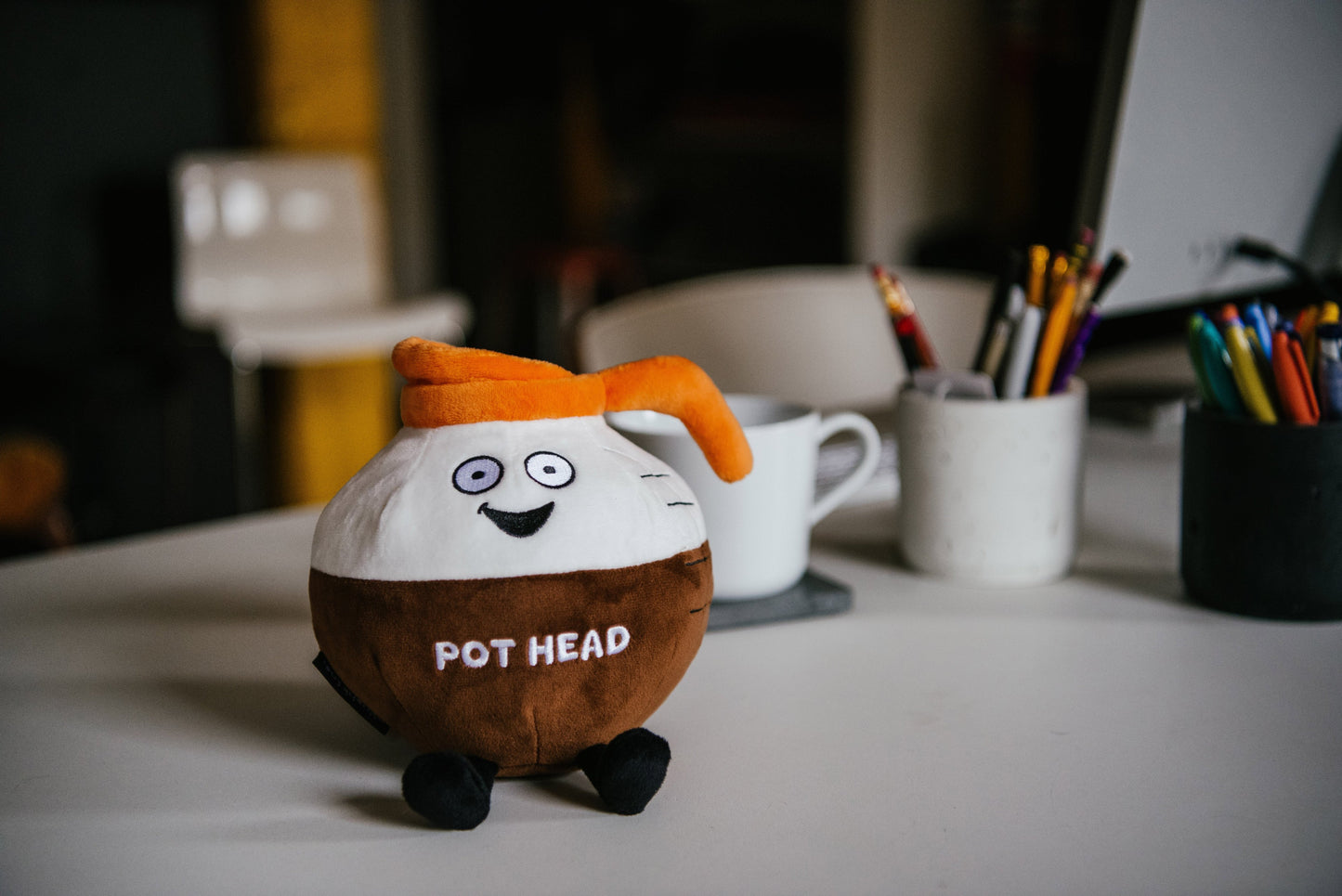 "Pot Head" Coffee Pot Plush