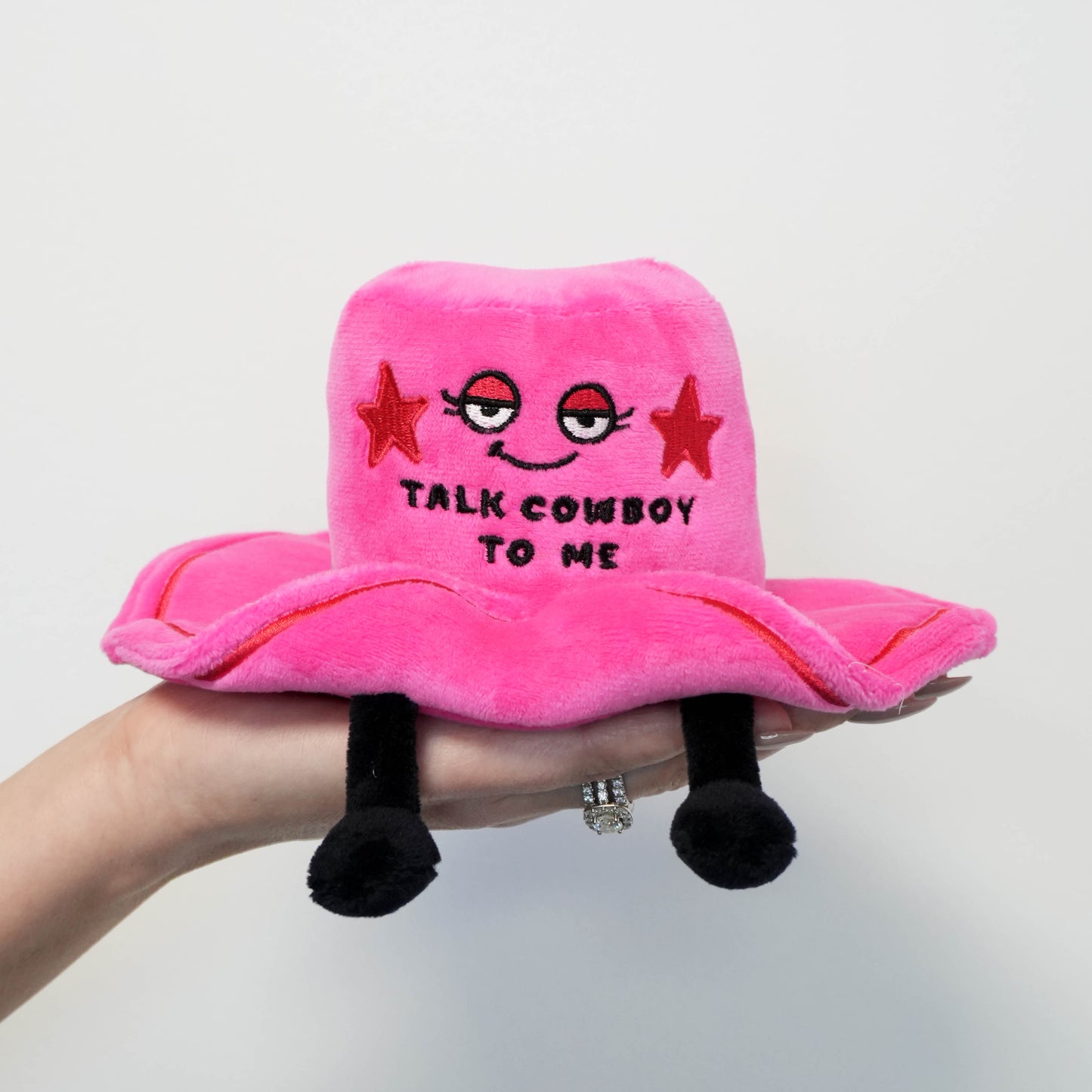 “Talk Cowboy to Me” Cowgirl Hat Plush