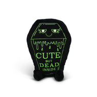 "Cute but Dead Inside" Coffin Plush