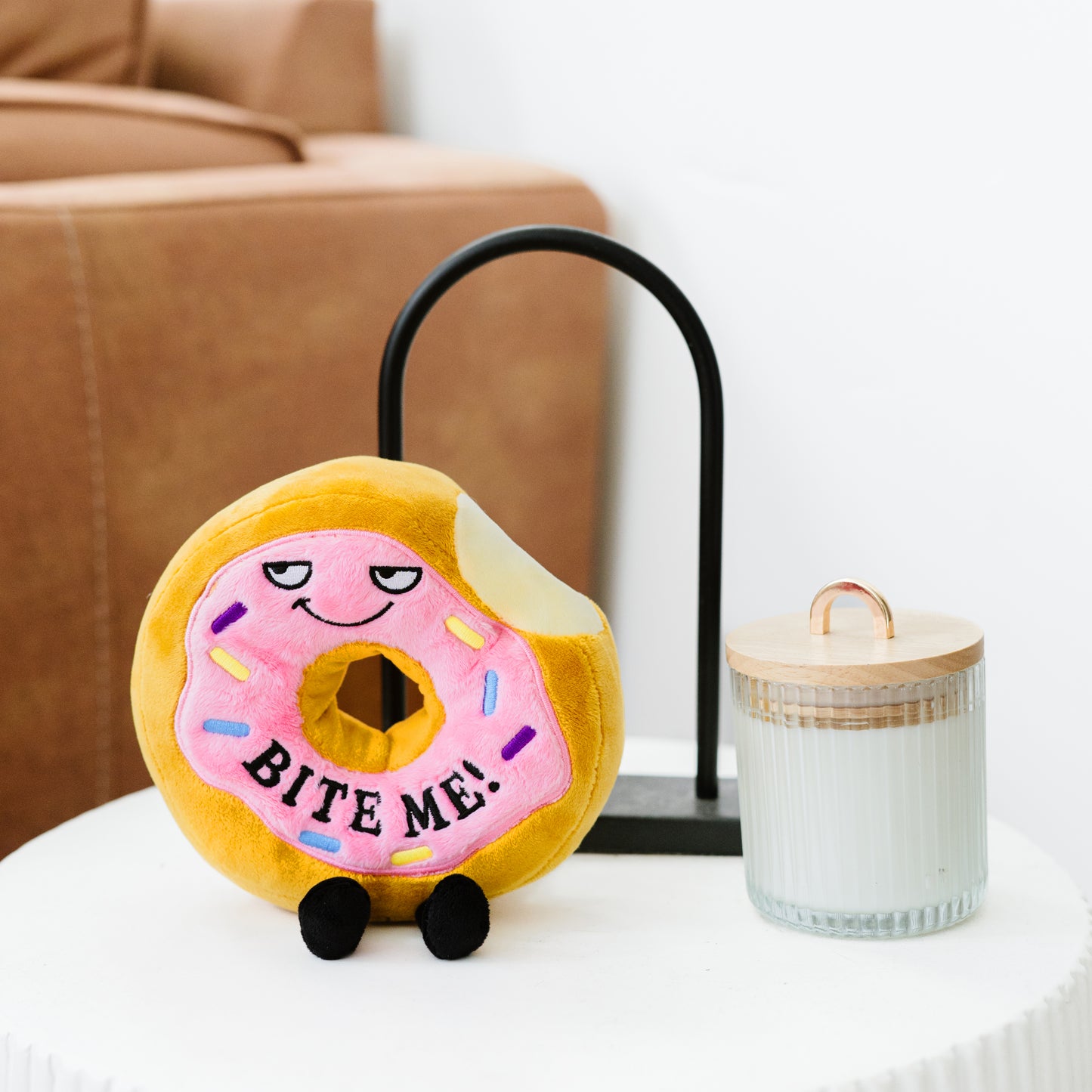 "Bite Me" Plush Donut