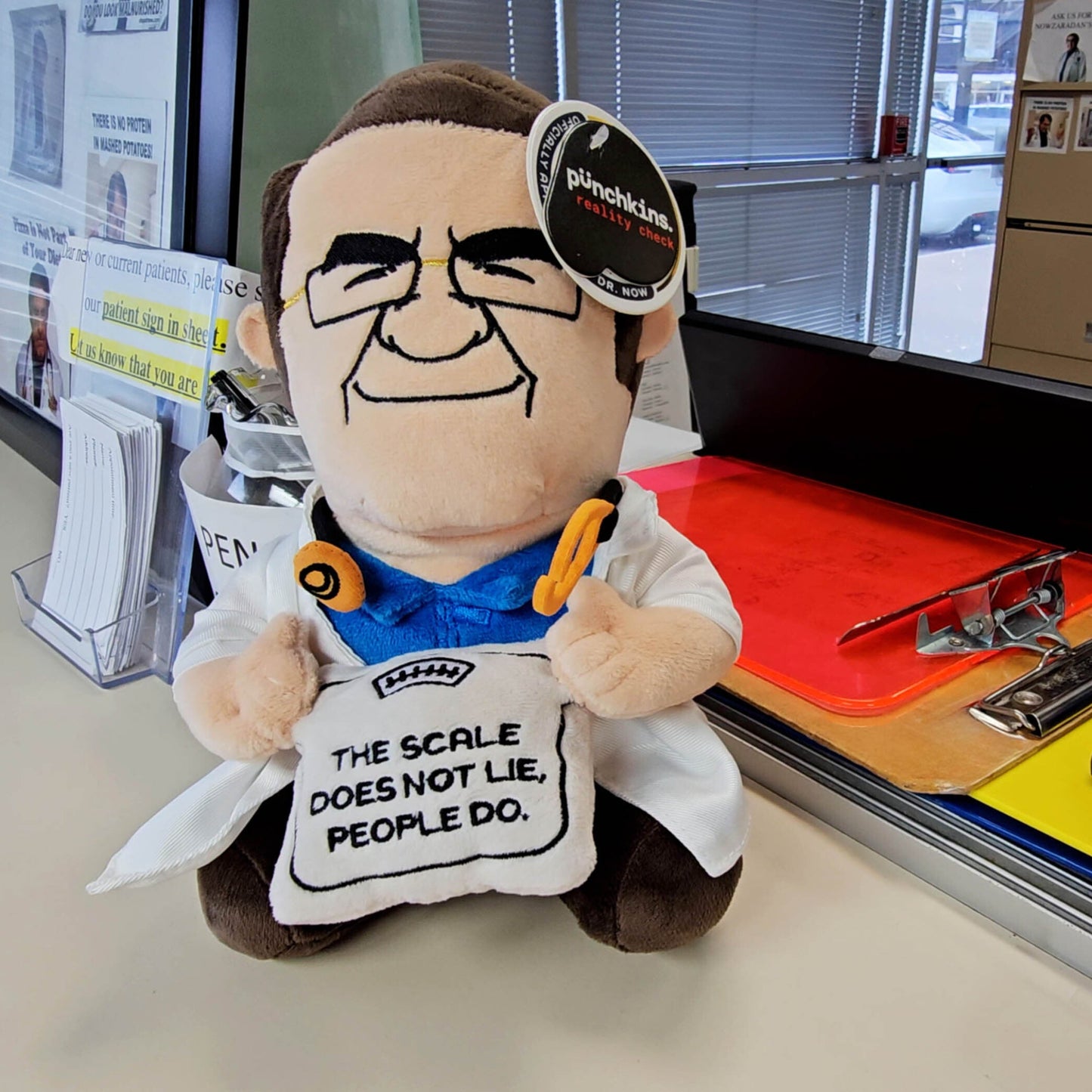 Dr. Now Plushie - Officially Licensed