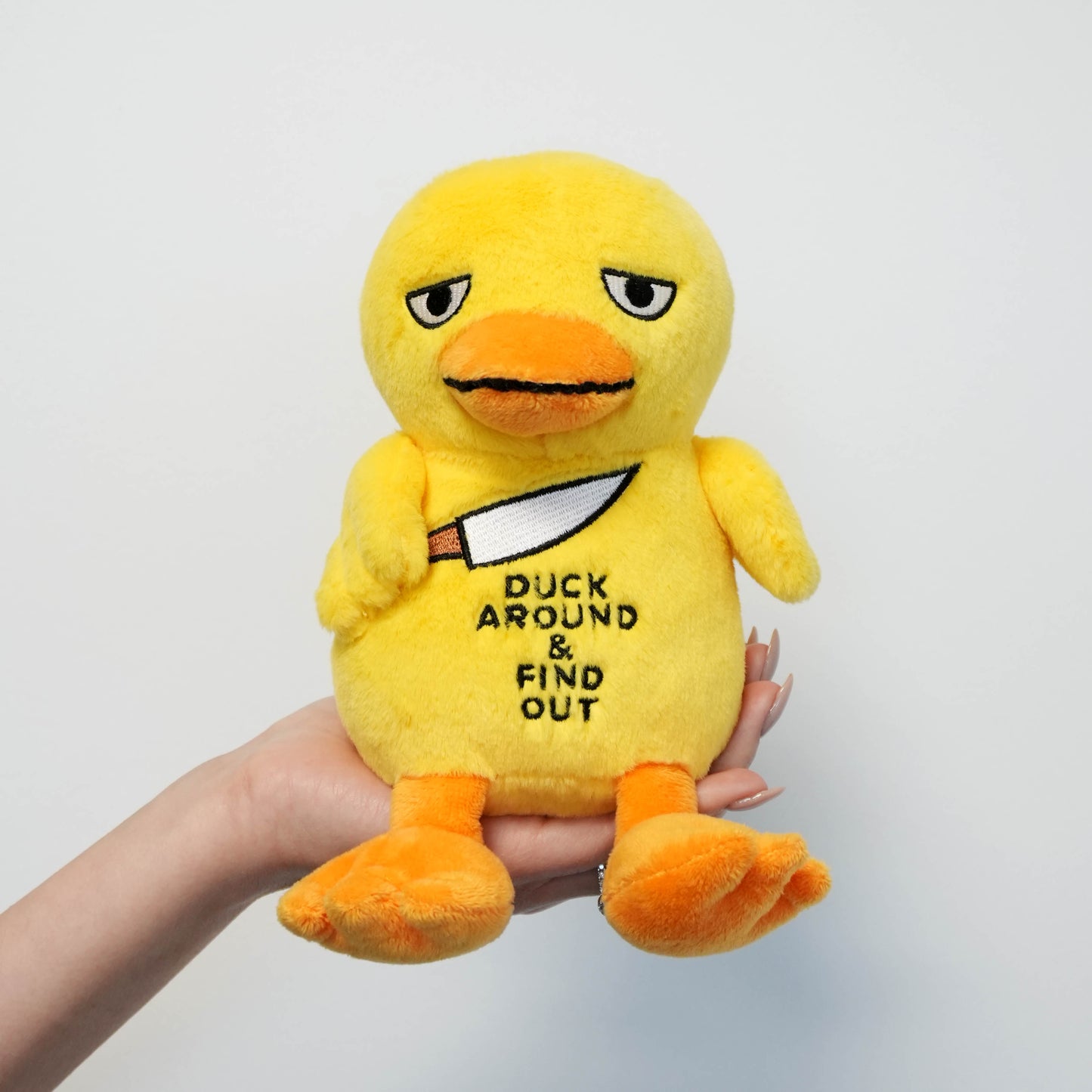 “Duck Around and Find Out” Duck Plush