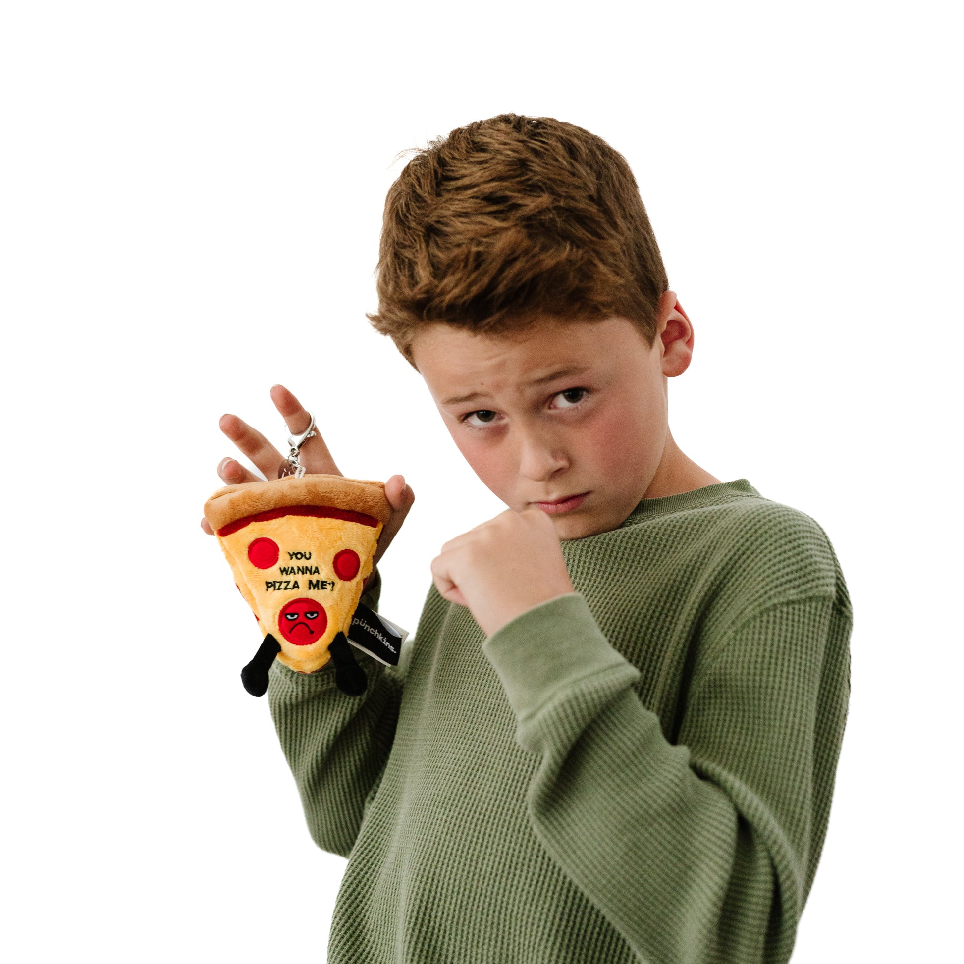 "You Wanna Pizza Me" Pizza Plush Bag Charm