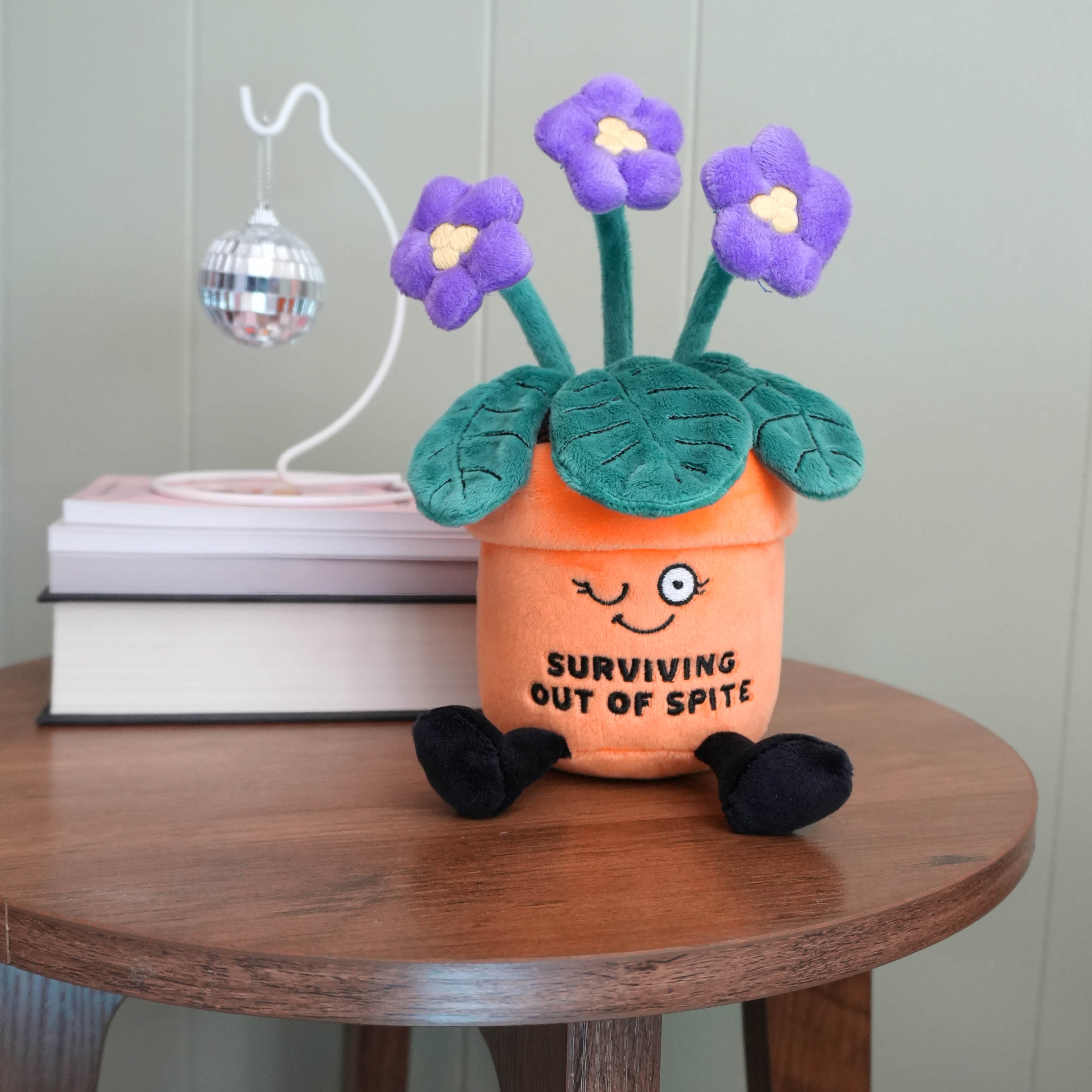 “Surviving out of Spite” Flower Plush