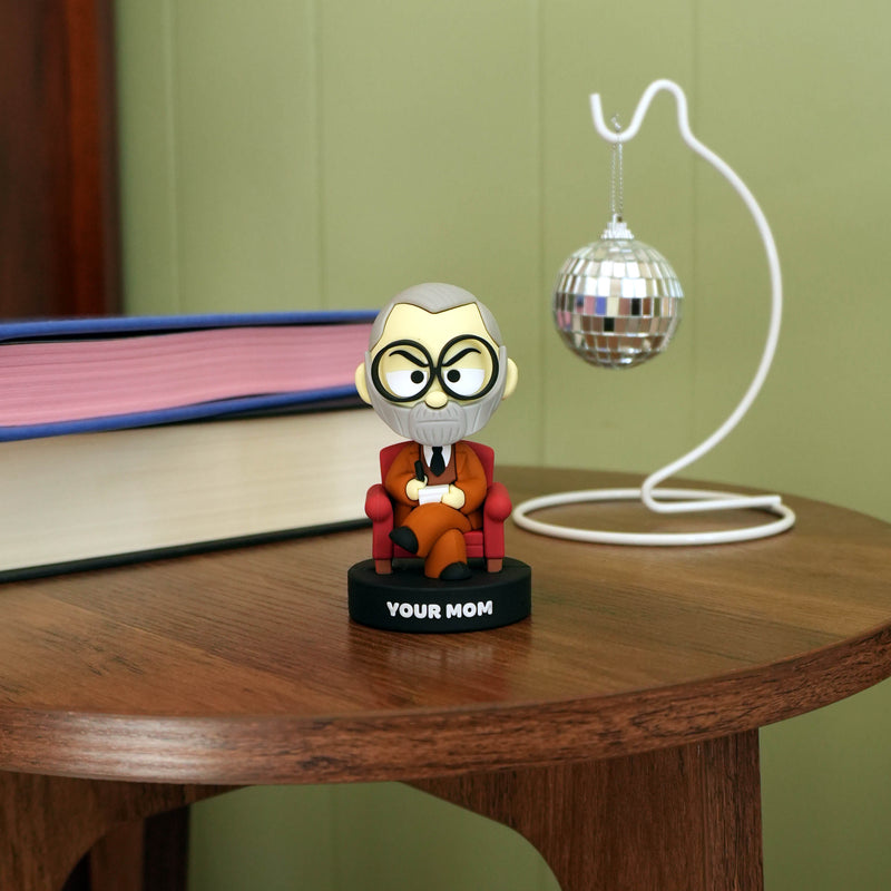 "Your Mom" Freud Mini Therapist Bobblehead