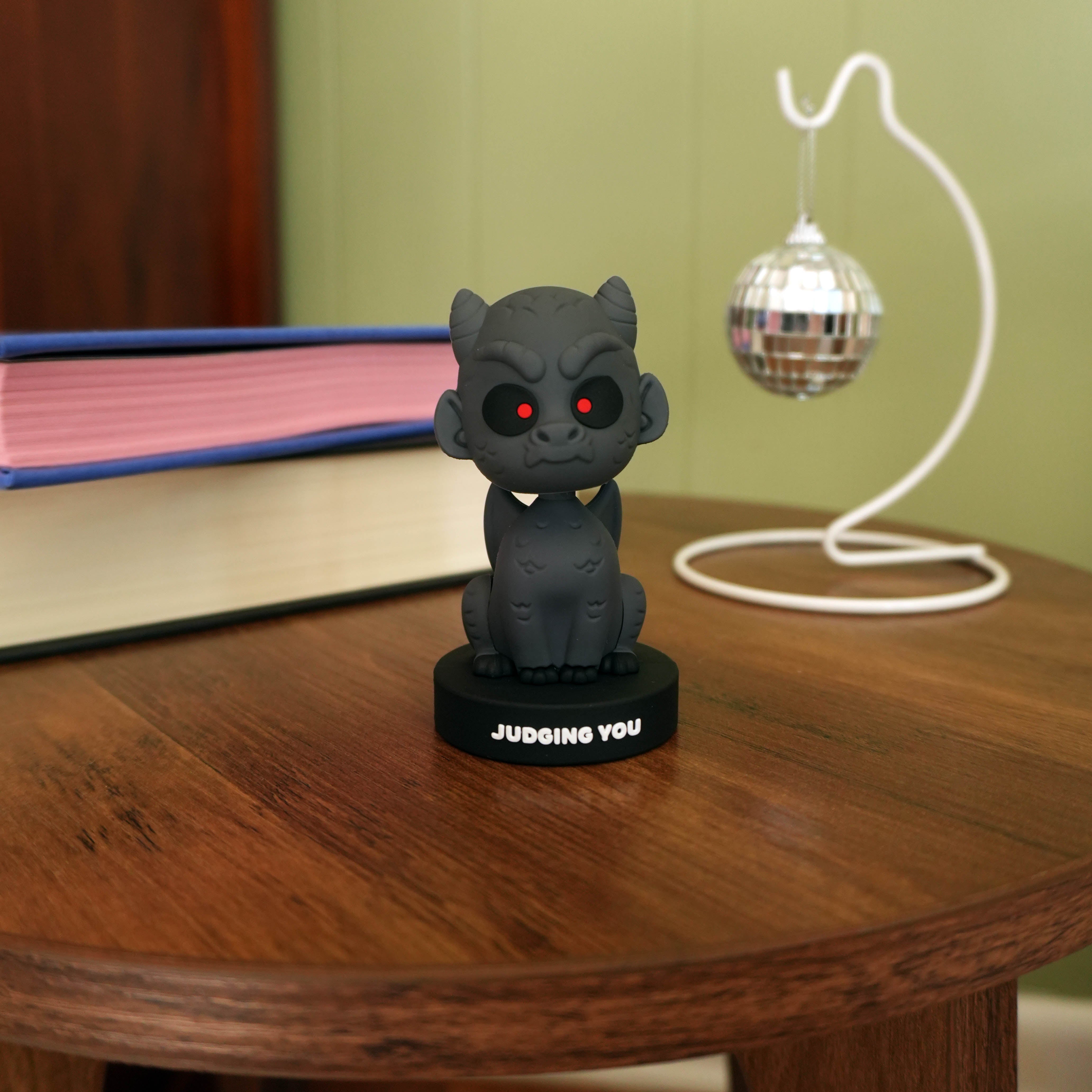"Judging You" Gargoyle Bobblehead