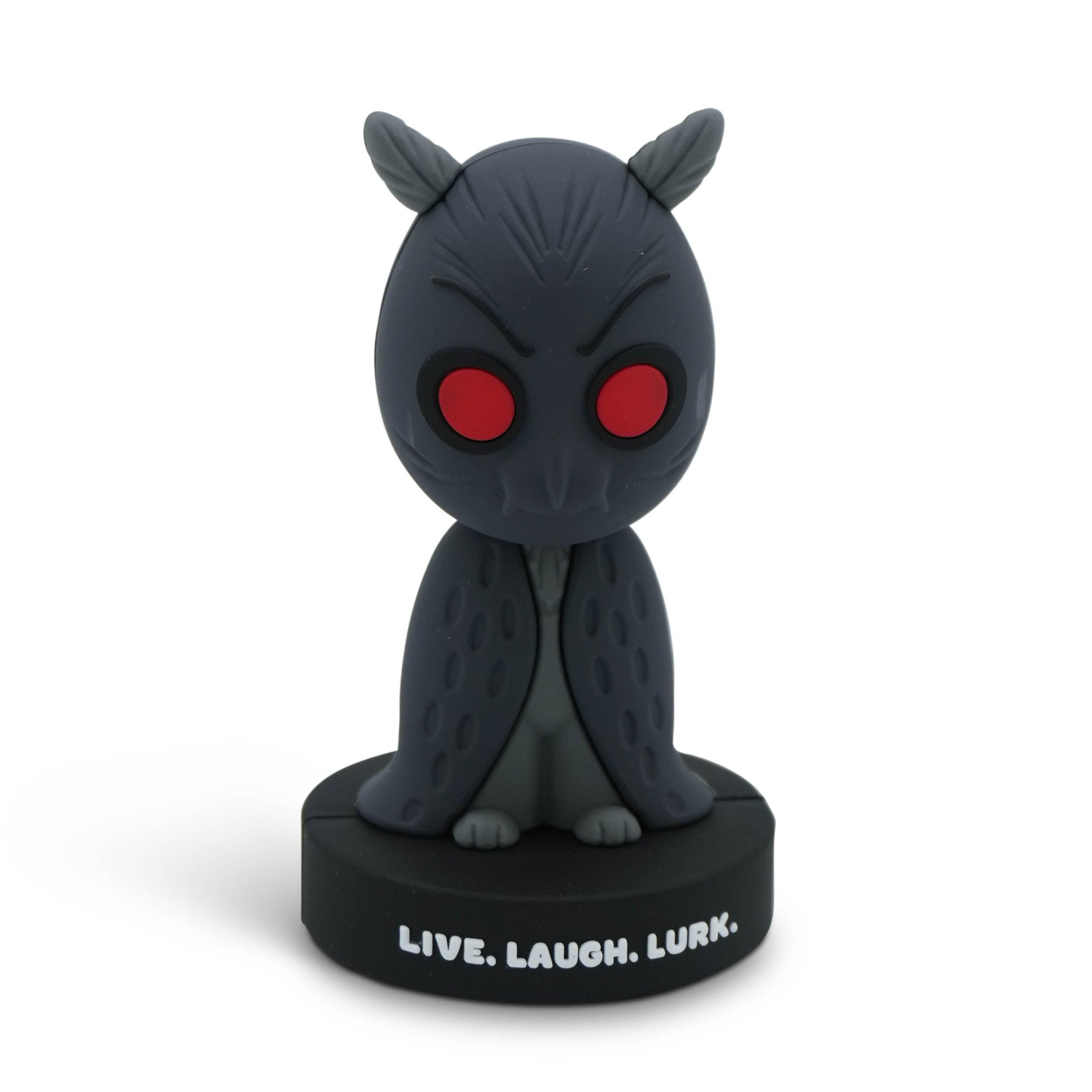 "Live. Laugh. Lurk." Mothman Bobblehead